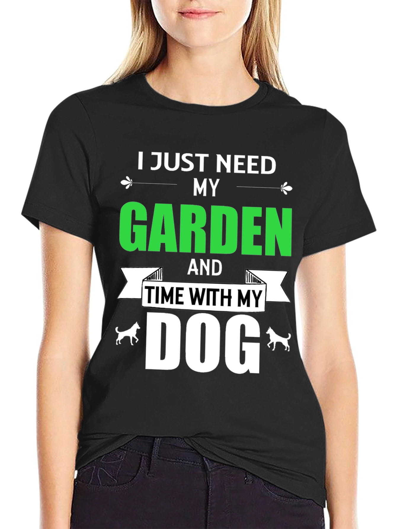 Garden and Dog T-Shirt