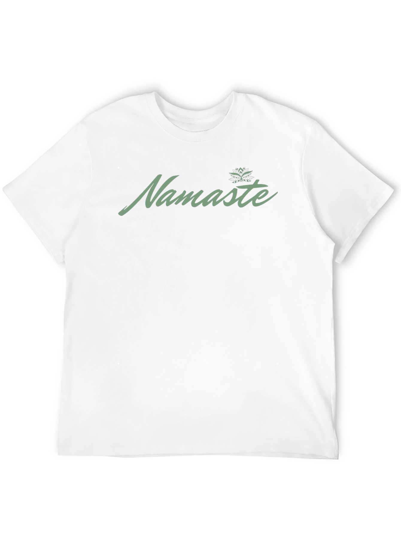 Namaste Graphic Print Black T-Shirt