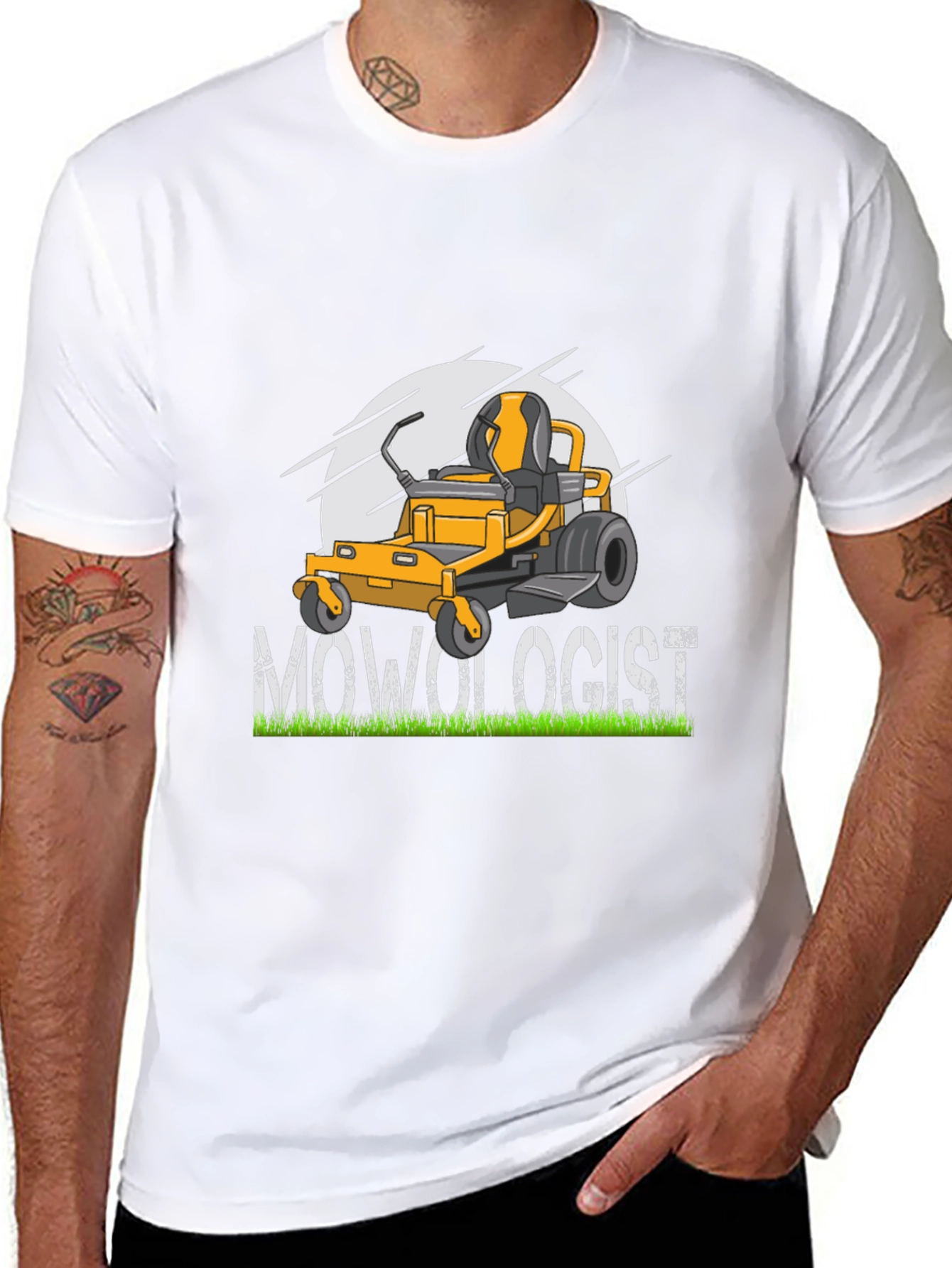 Mowologist Lawn Mower T-Shirt