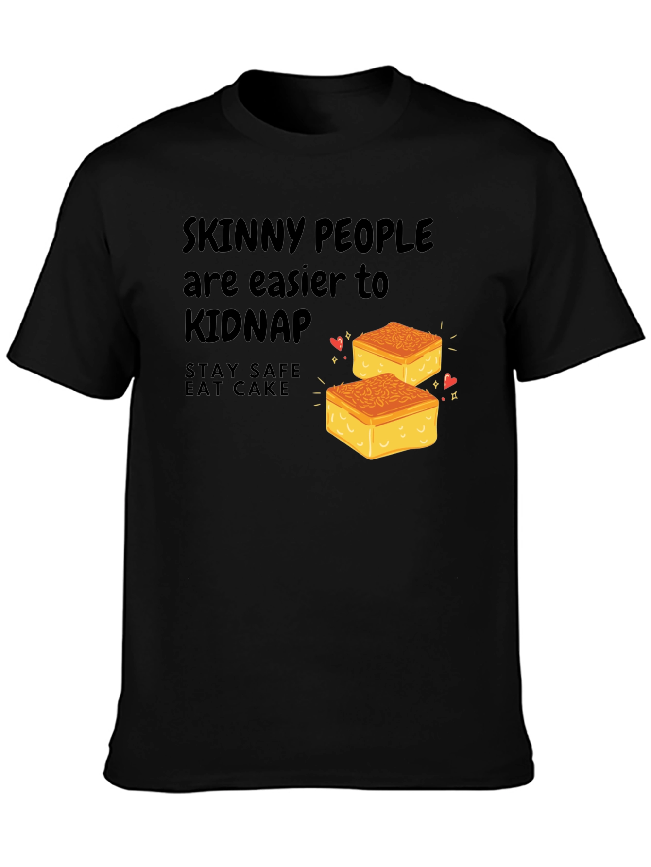 Eat Cake Graphic T-Shirt