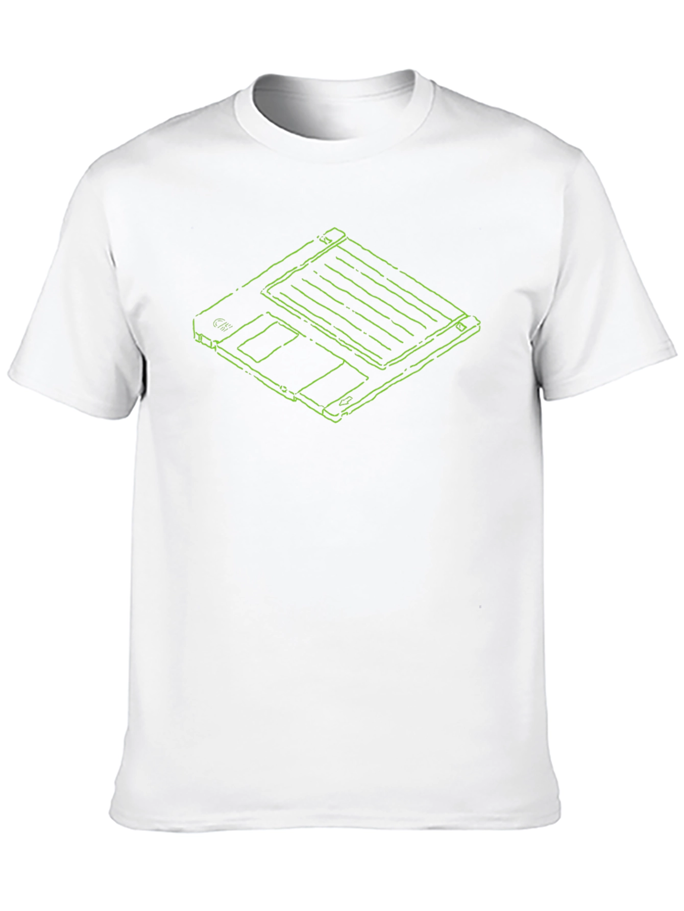 Retro Floppy Disk T-Shirt - Geeky Style!