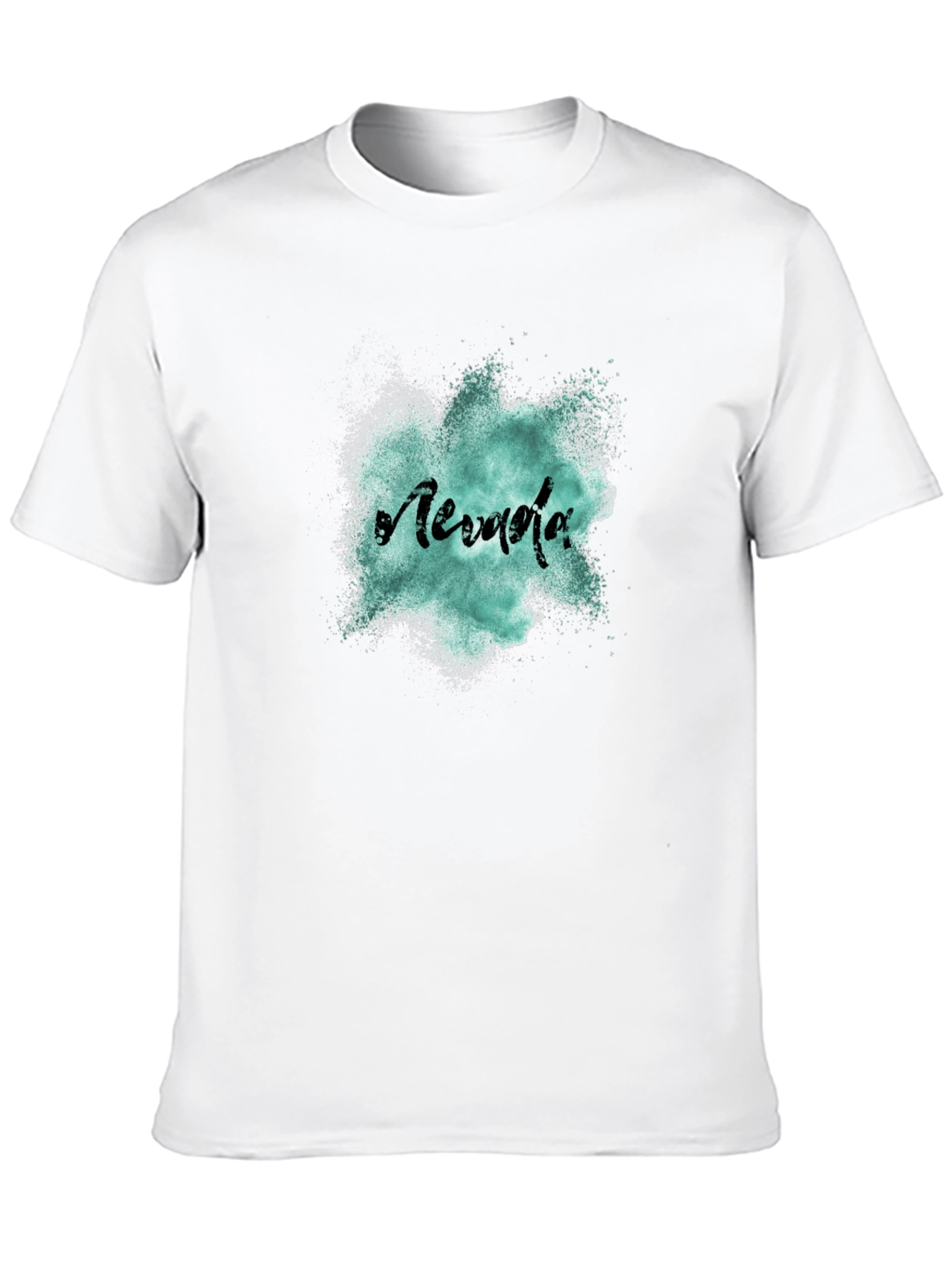 Nevada Graphic Print Mens Black T-Shirt