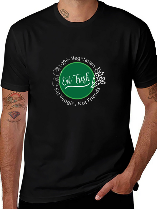 Eat Fresh Vegetarian Graphic Tee
