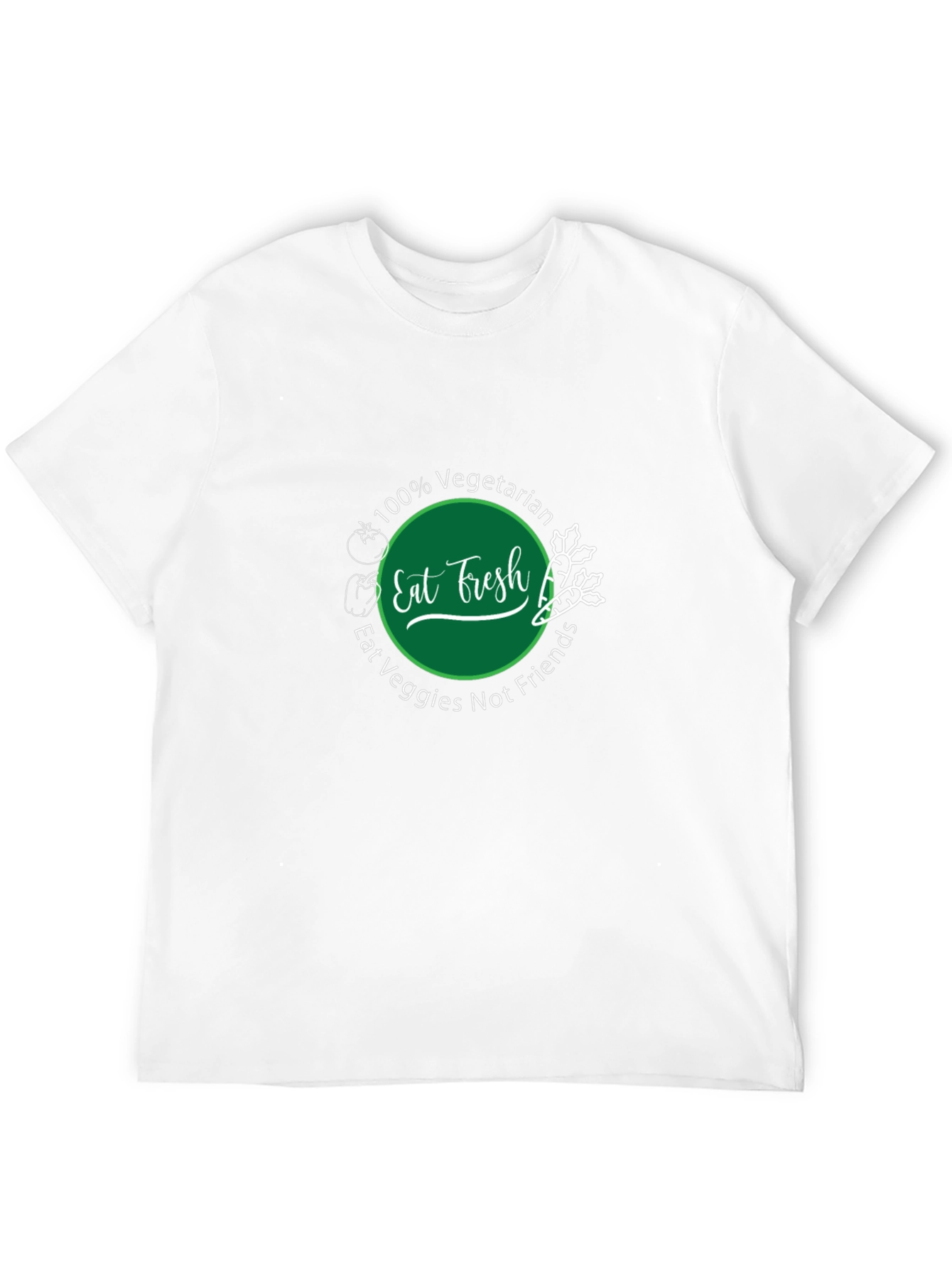 Eat Fresh Vegetarian Graphic Tee