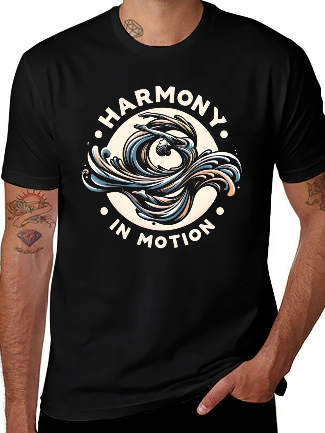 Harmony in Motion Graphic T-Shirt