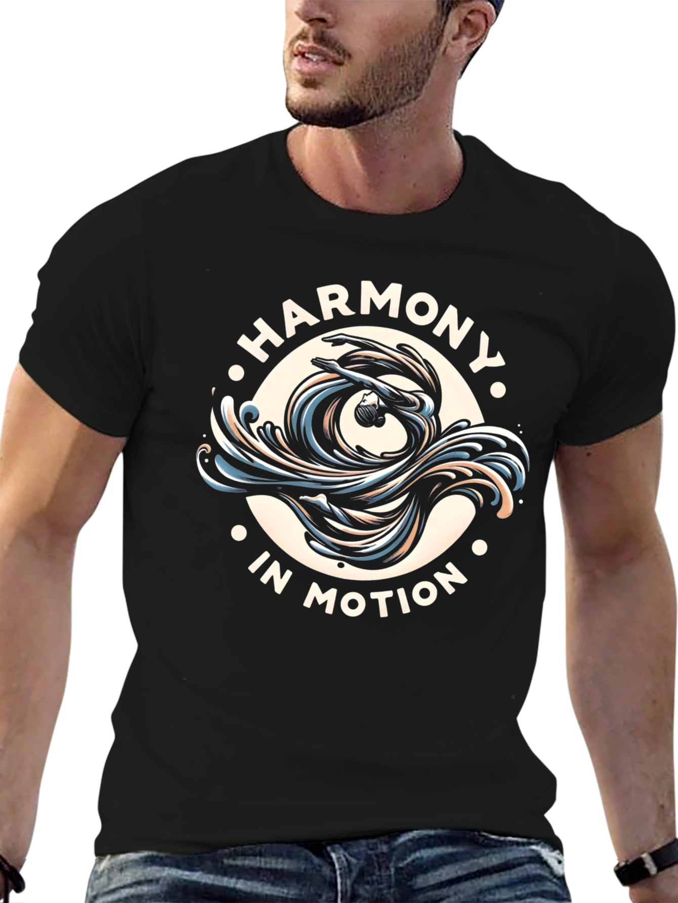 Harmony in Motion Graphic T-Shirt