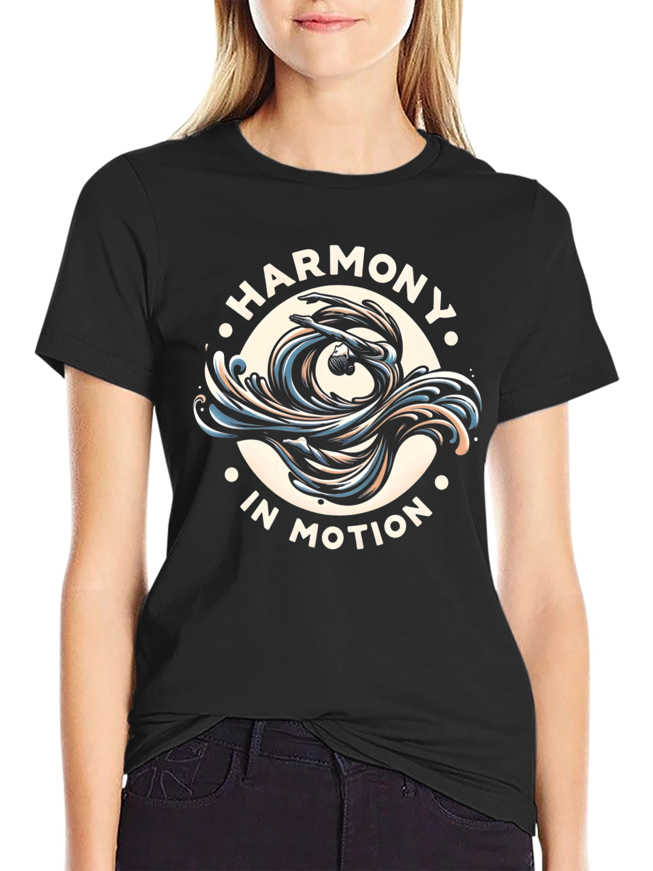 Harmony in Motion Graphic T-Shirt