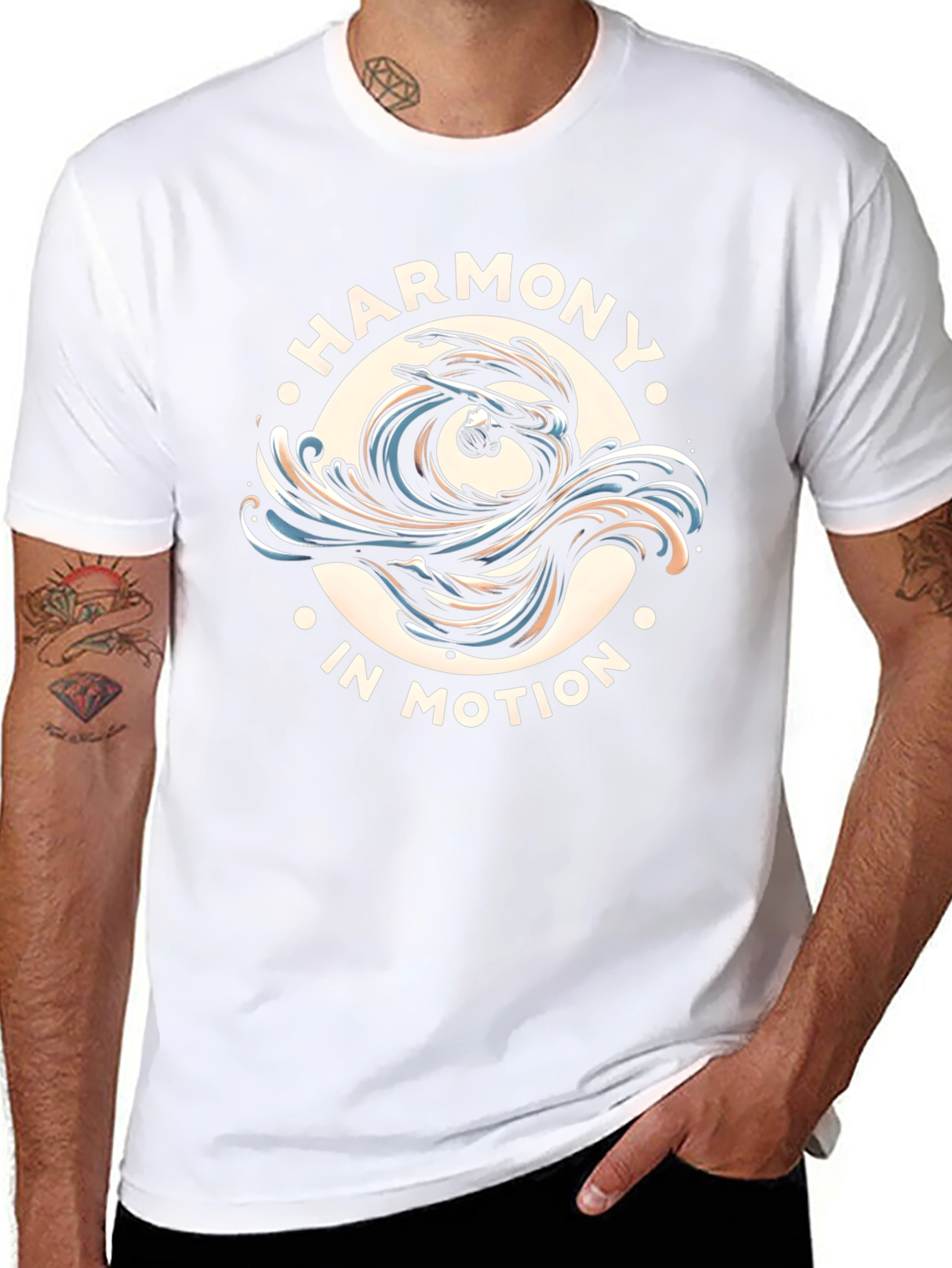 Harmony in Motion Graphic T-Shirt