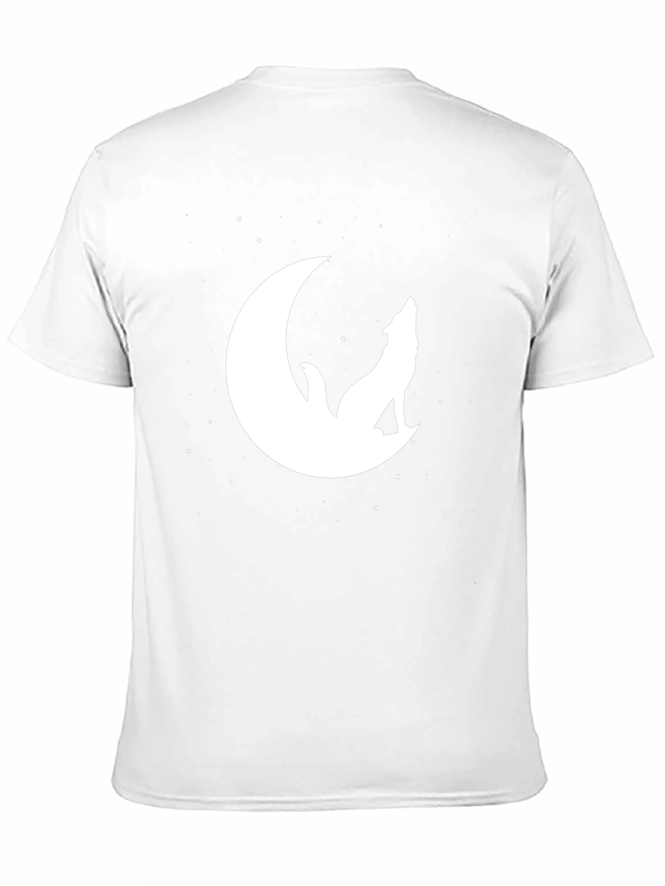 Wolf Moon Graphic Tee - Mens Black T-Shirt