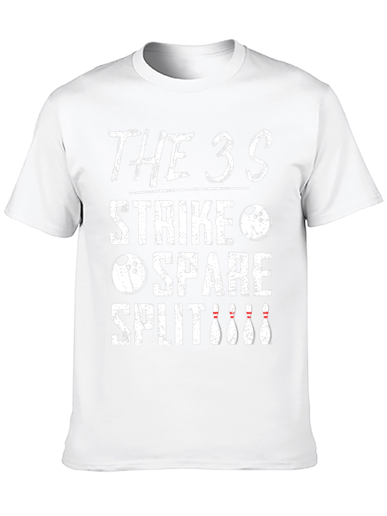 Bowling Strike Spare Split T-Shirt