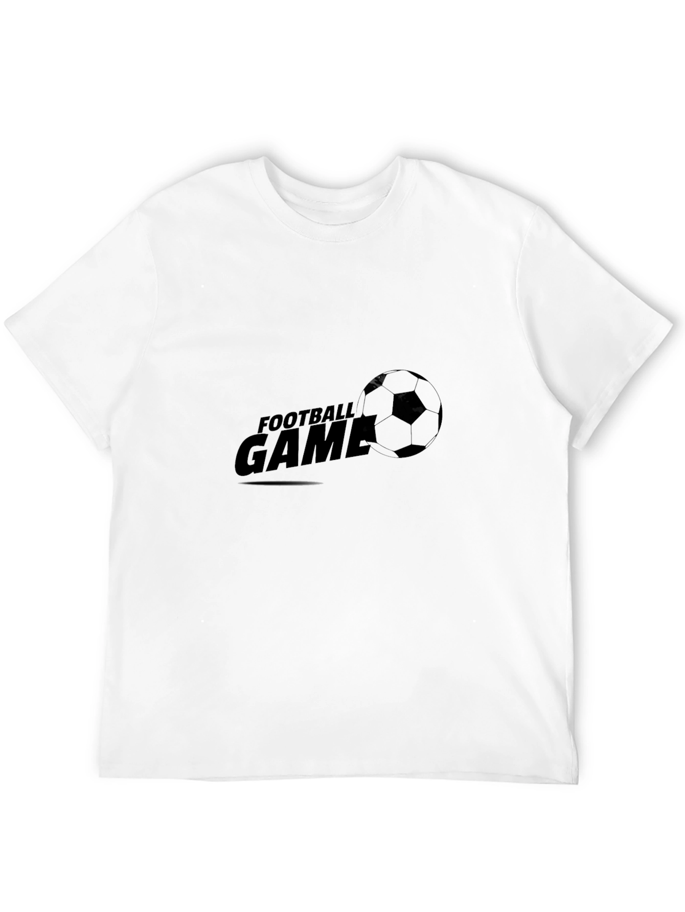 Football Game Black T-Shirt