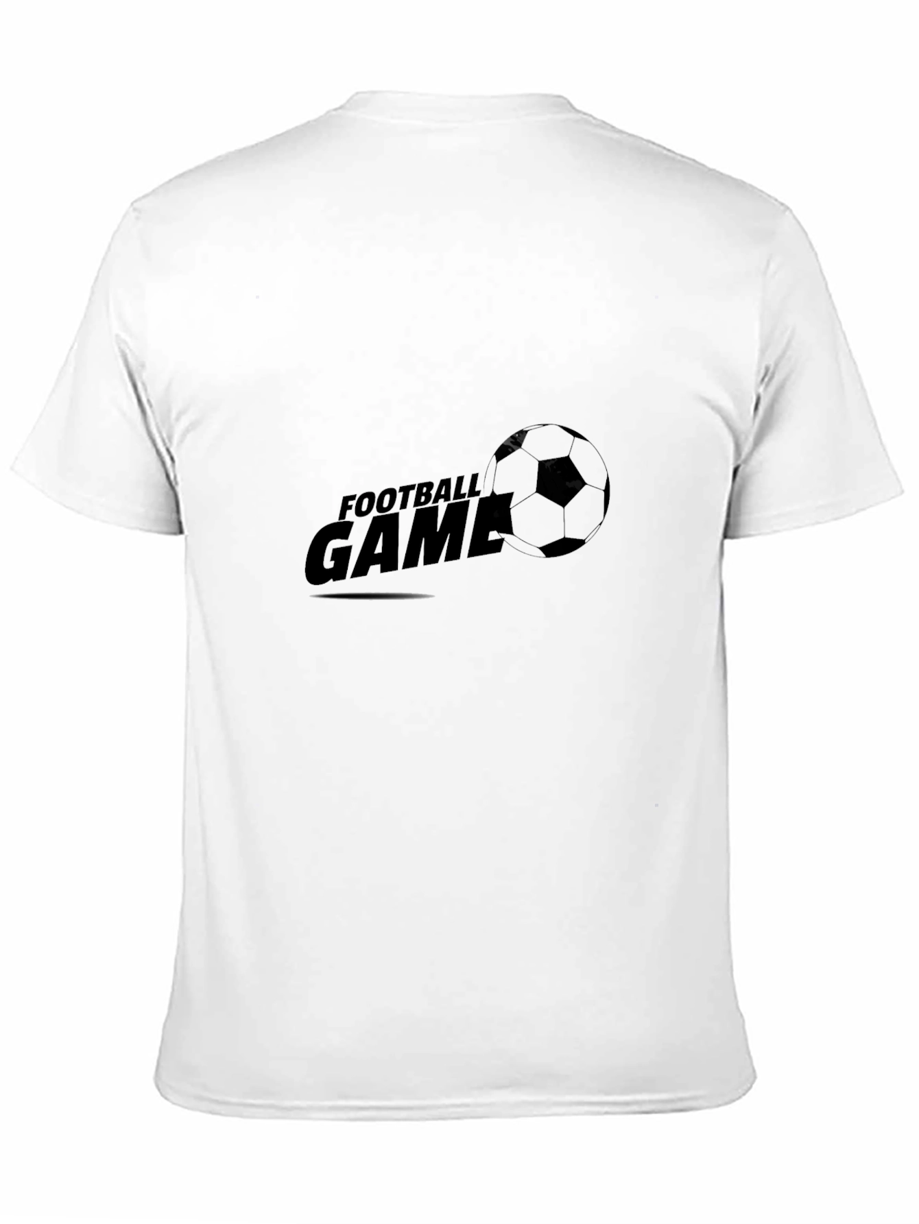Football Game Black T-Shirt