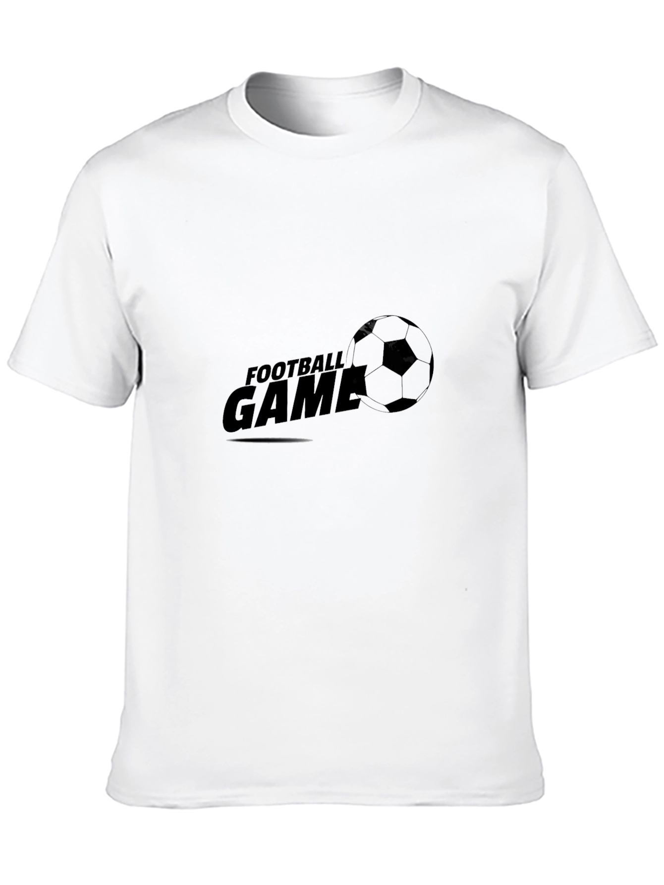 Football Game Black T-Shirt