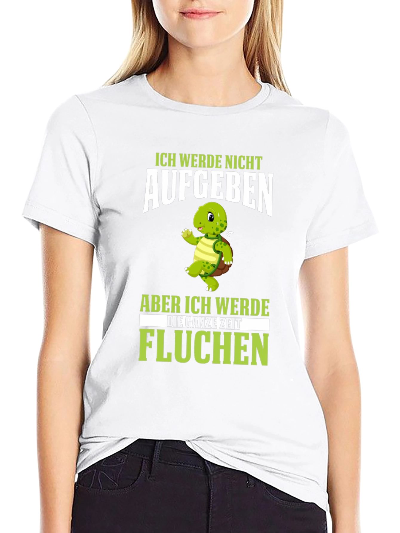 Funny Turtle T-Shirt - I Will Not Give Up