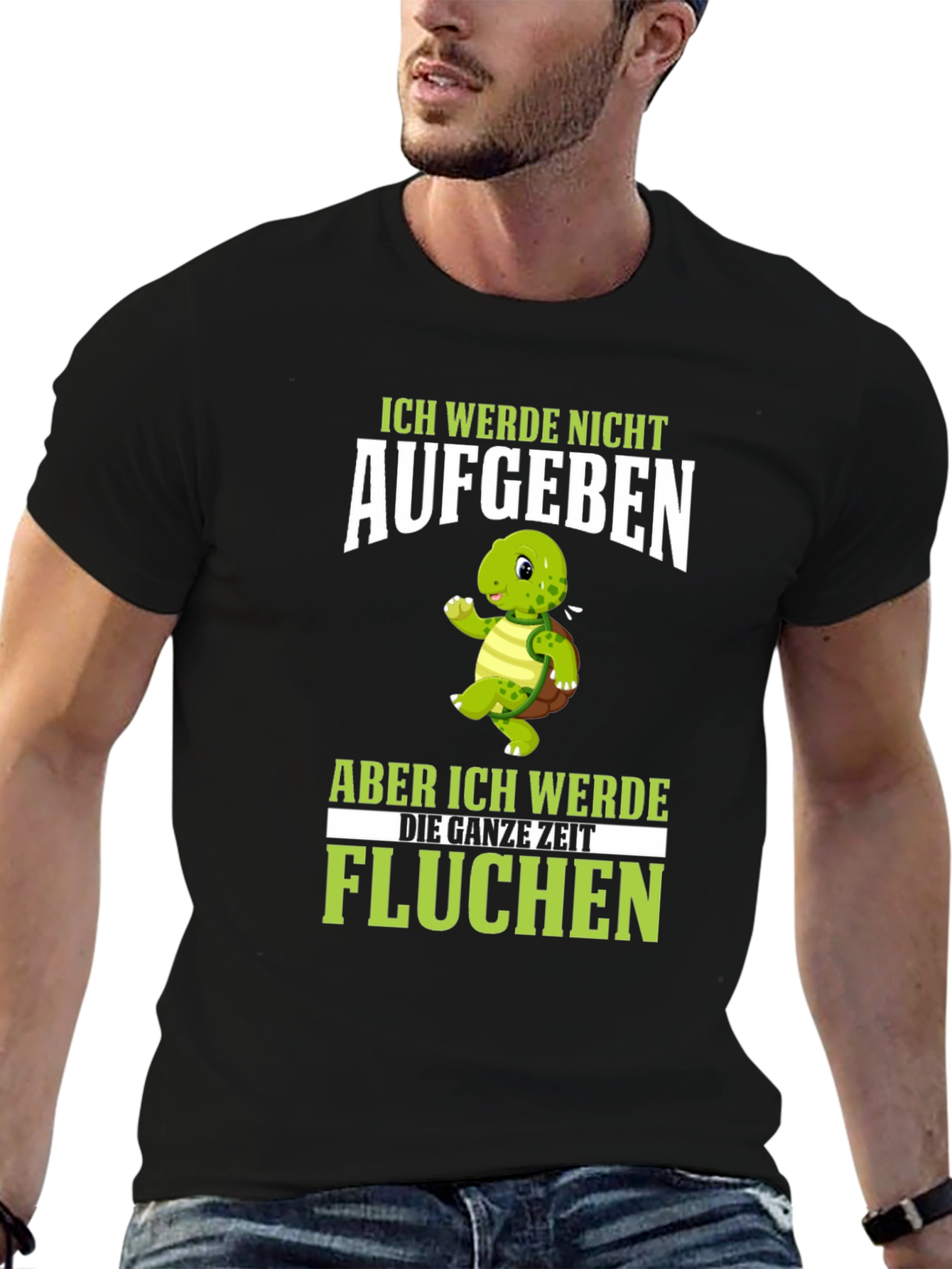 Funny Turtle T-Shirt - I Will Not Give Up