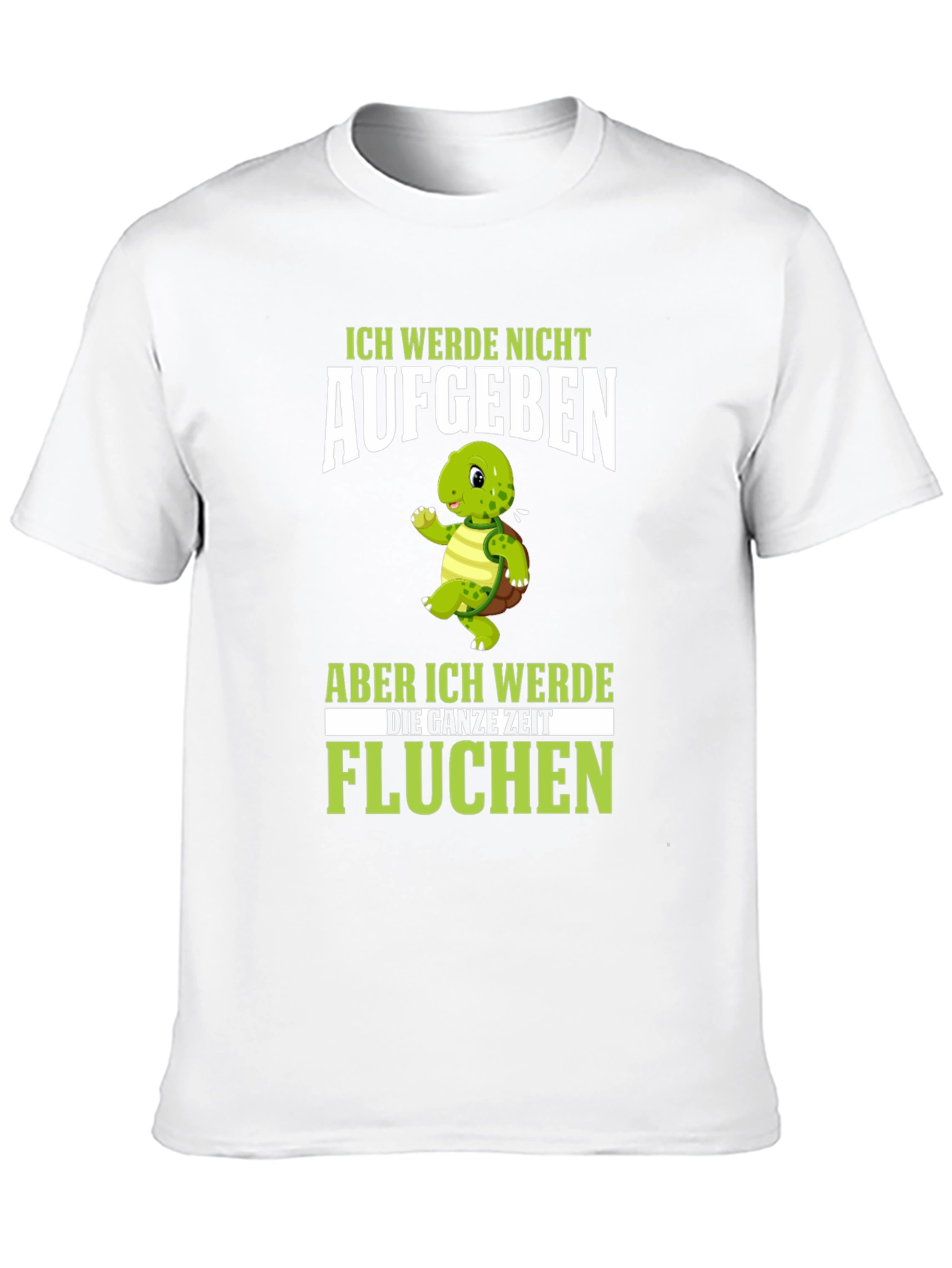 Funny Turtle T-Shirt - I Will Not Give Up