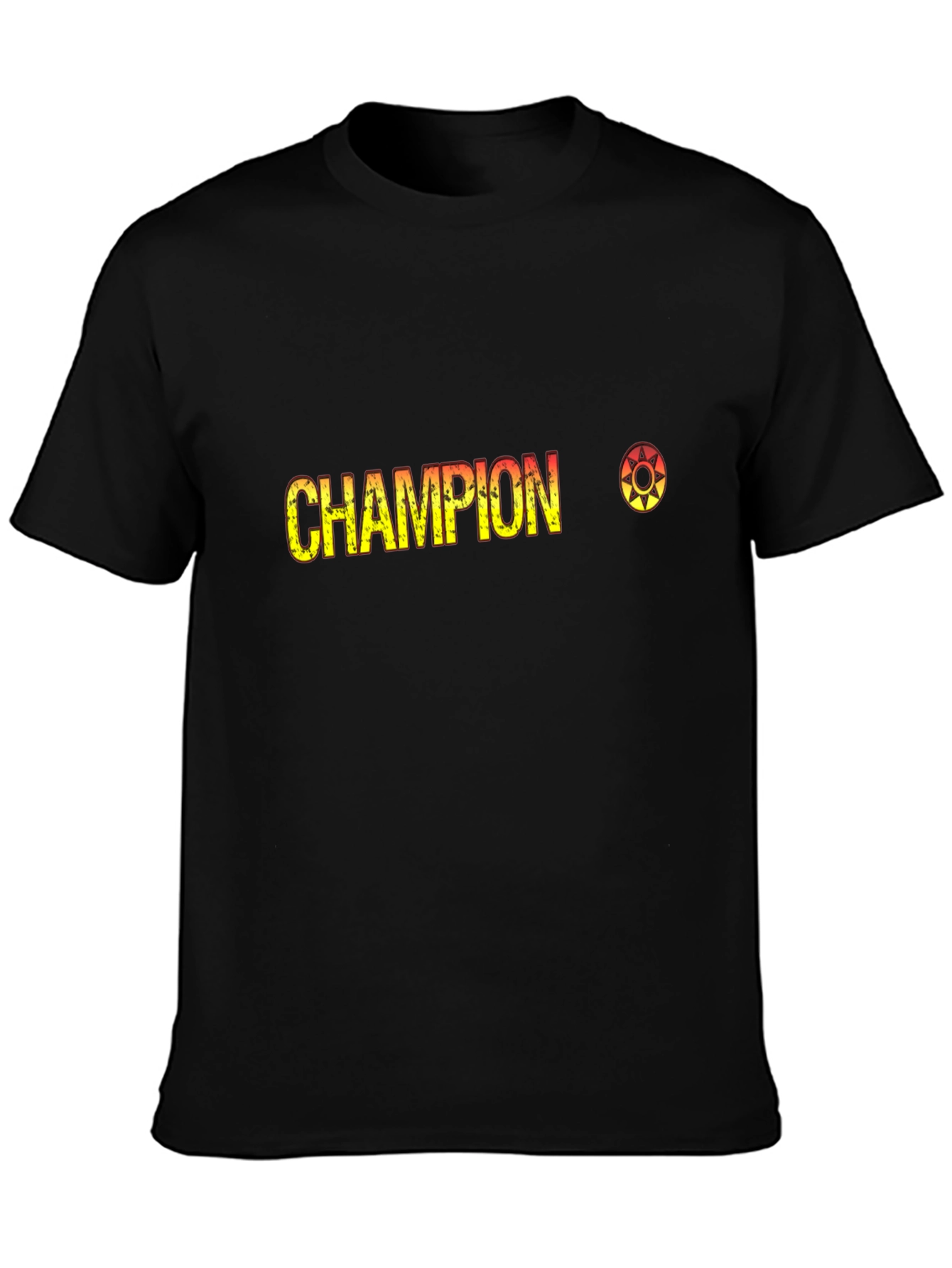 Champion Graphic Black T-Shirt