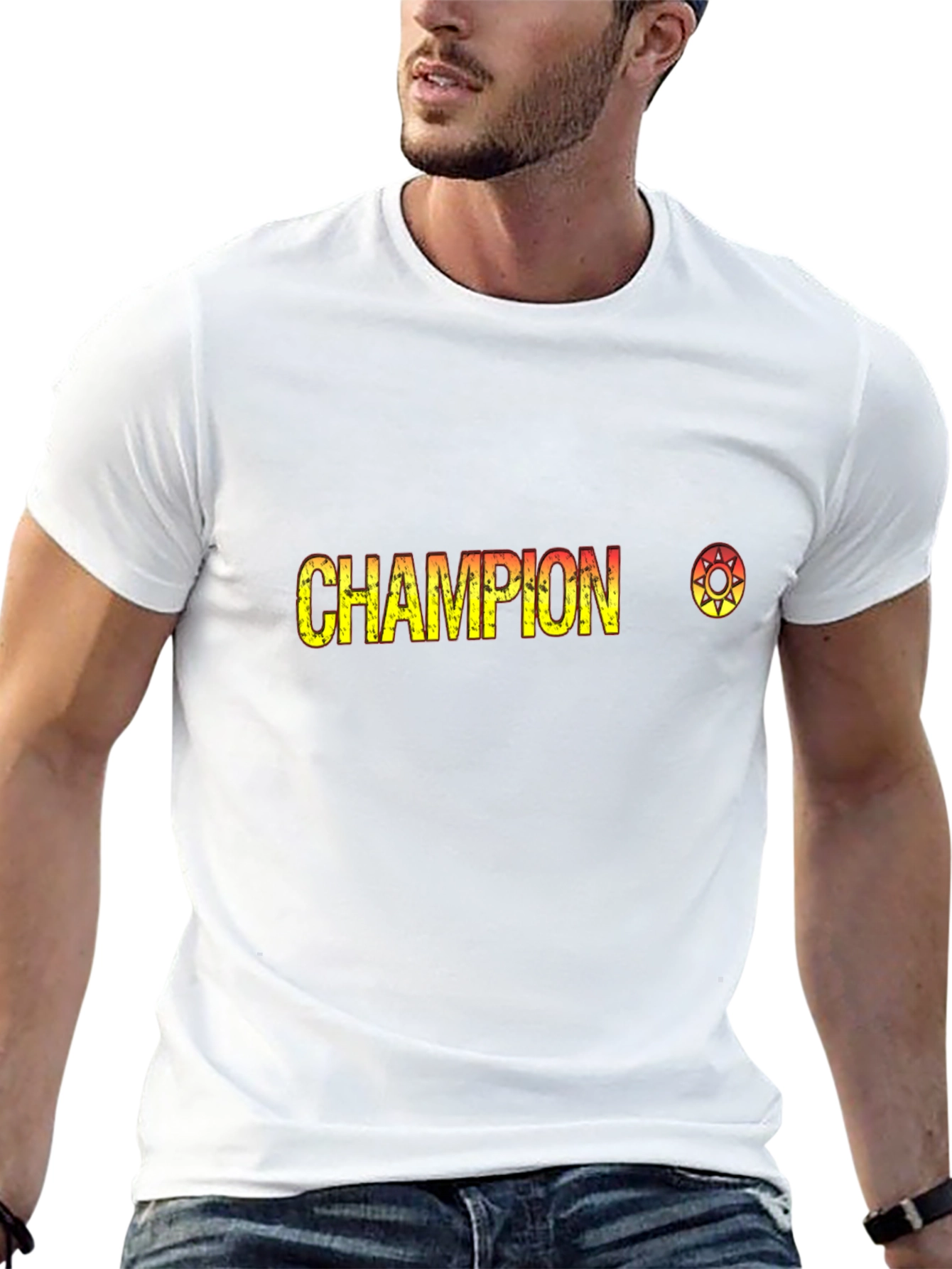 Champion Graphic Black T-Shirt