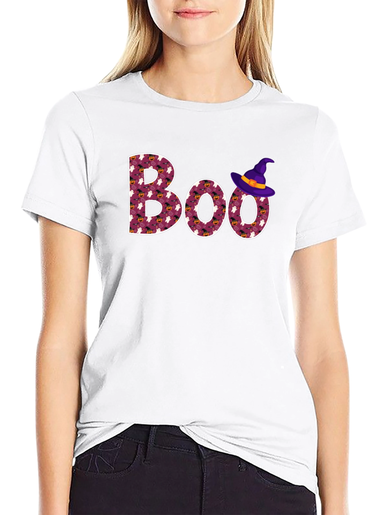 Boo Halloween T-Shirt - Spooky Season Tee