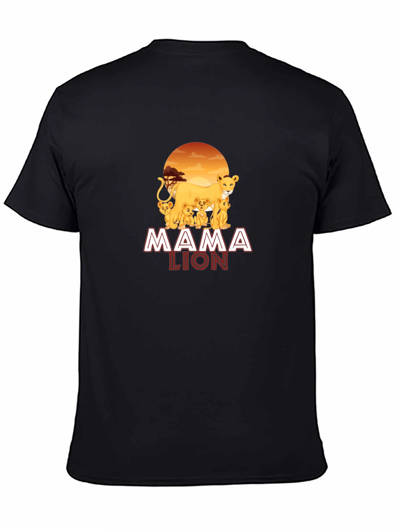 Mama Lion Graphic T-Shirt
