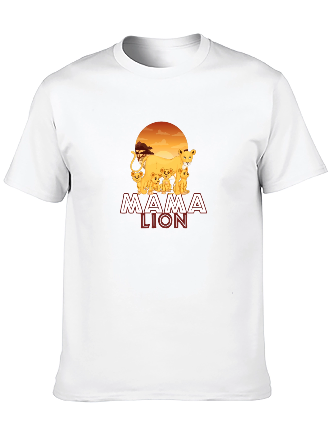 Mama Lion Graphic T-Shirt