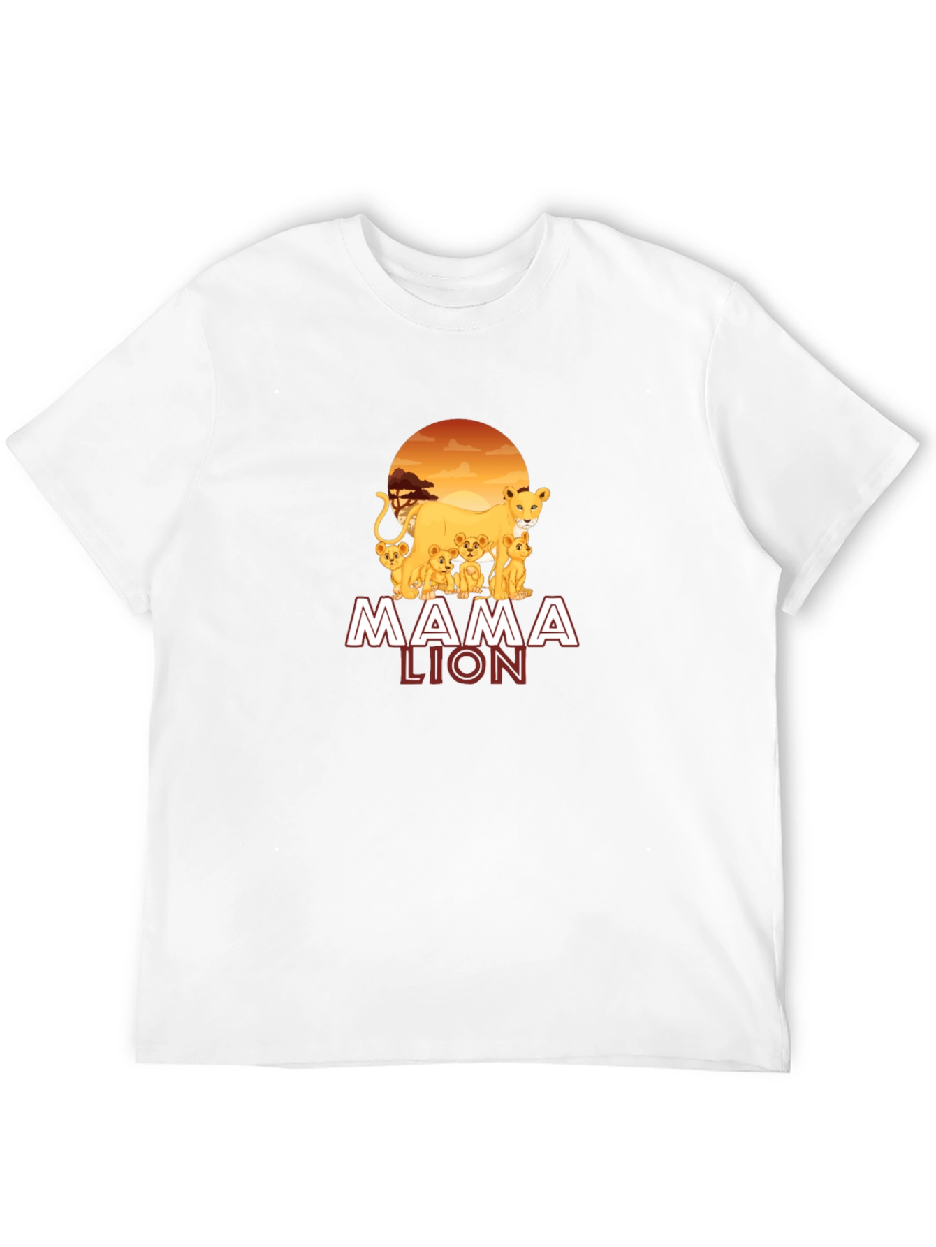 Mama Lion Graphic T-Shirt