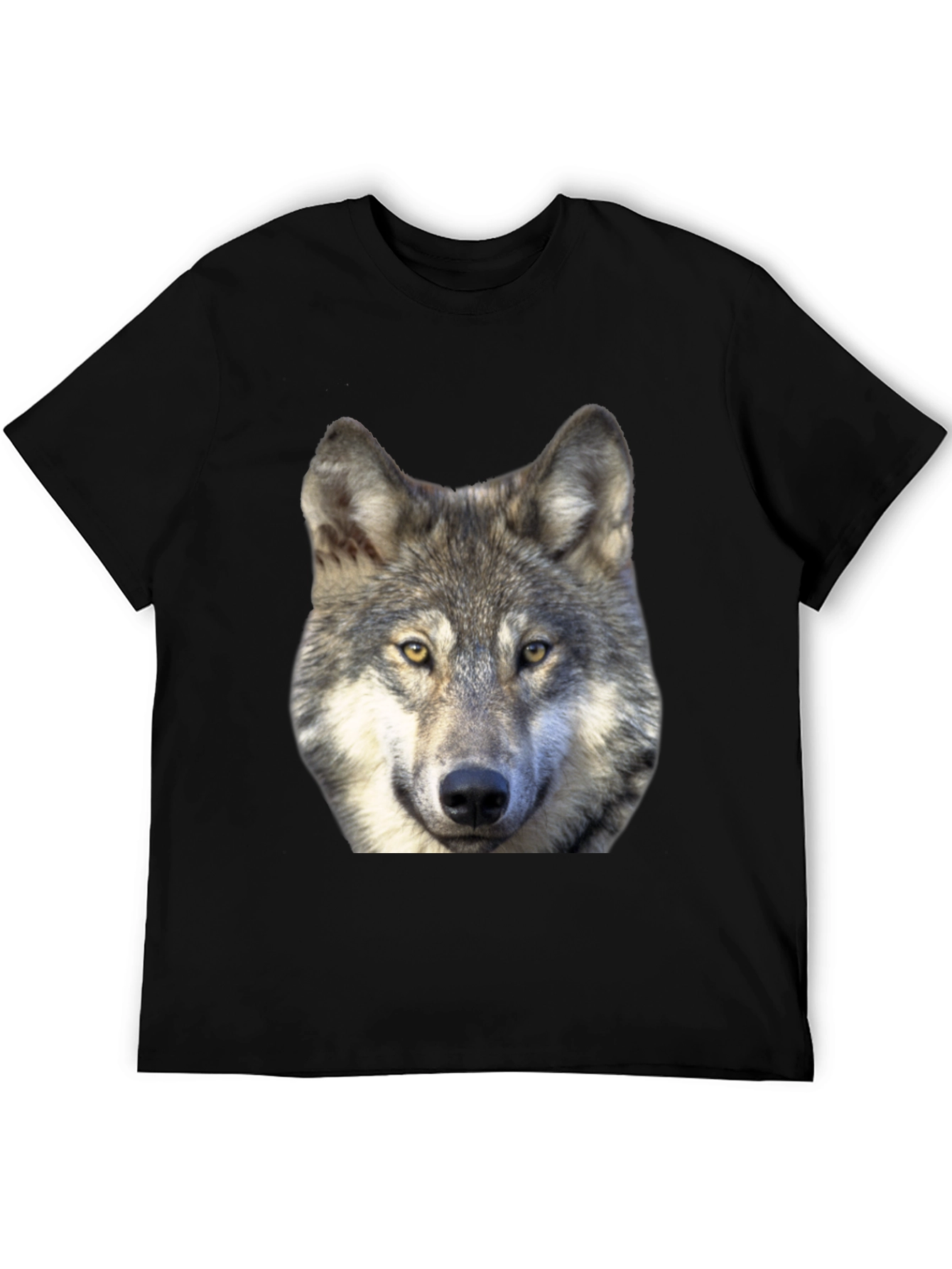 Wolf Graphic Tee - Mens Black T-Shirt