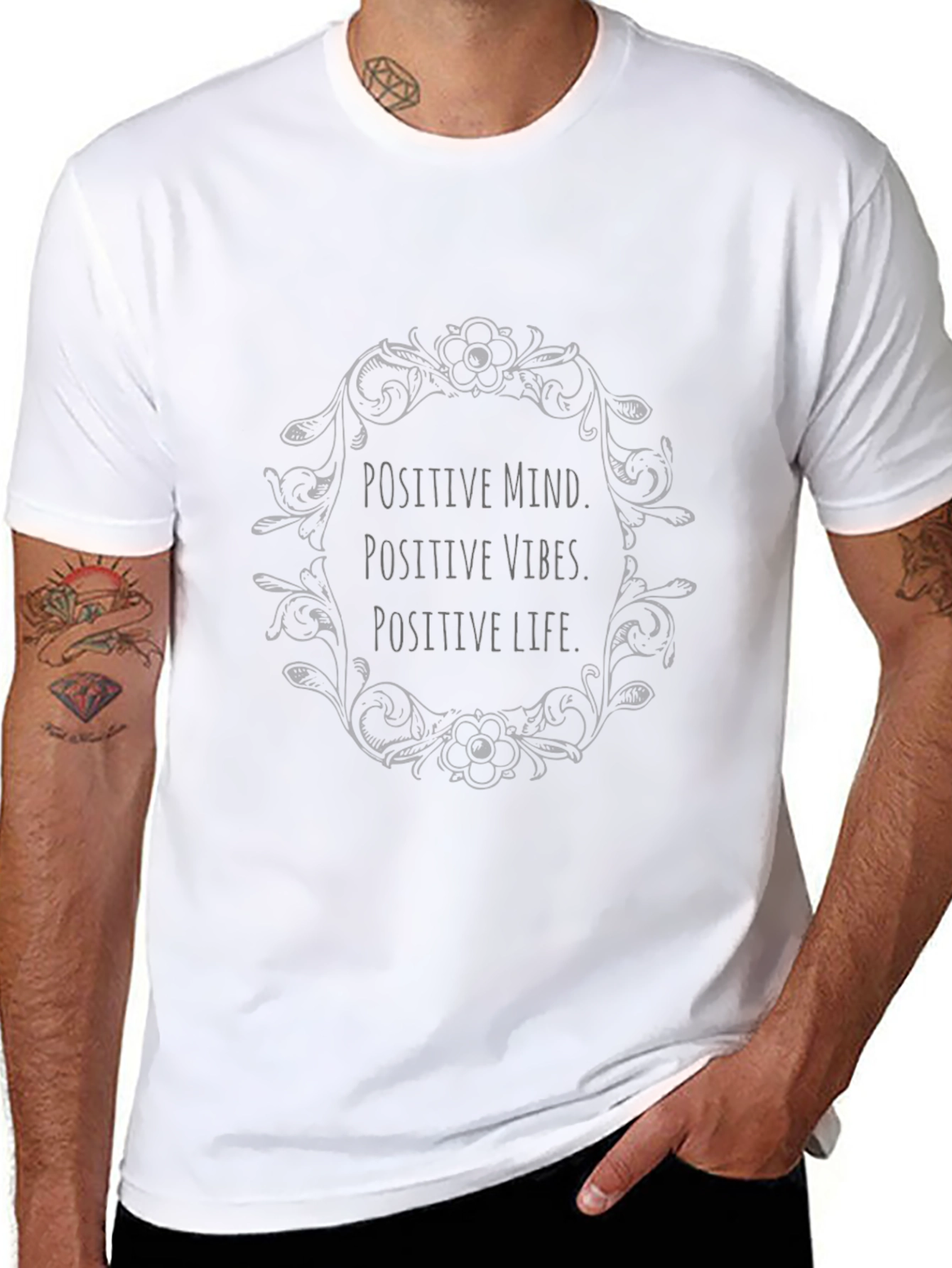 Positive Mind Vibes Life T-Shirt