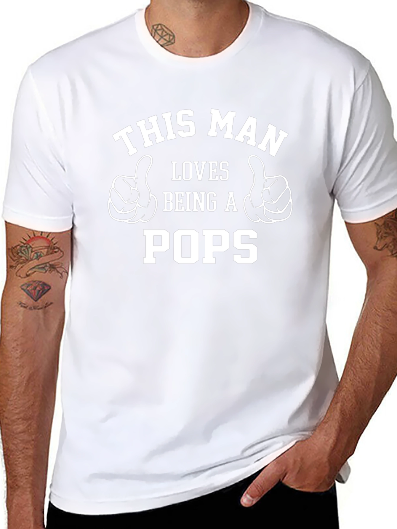 This Man Loves Being A Pops T-Shirt