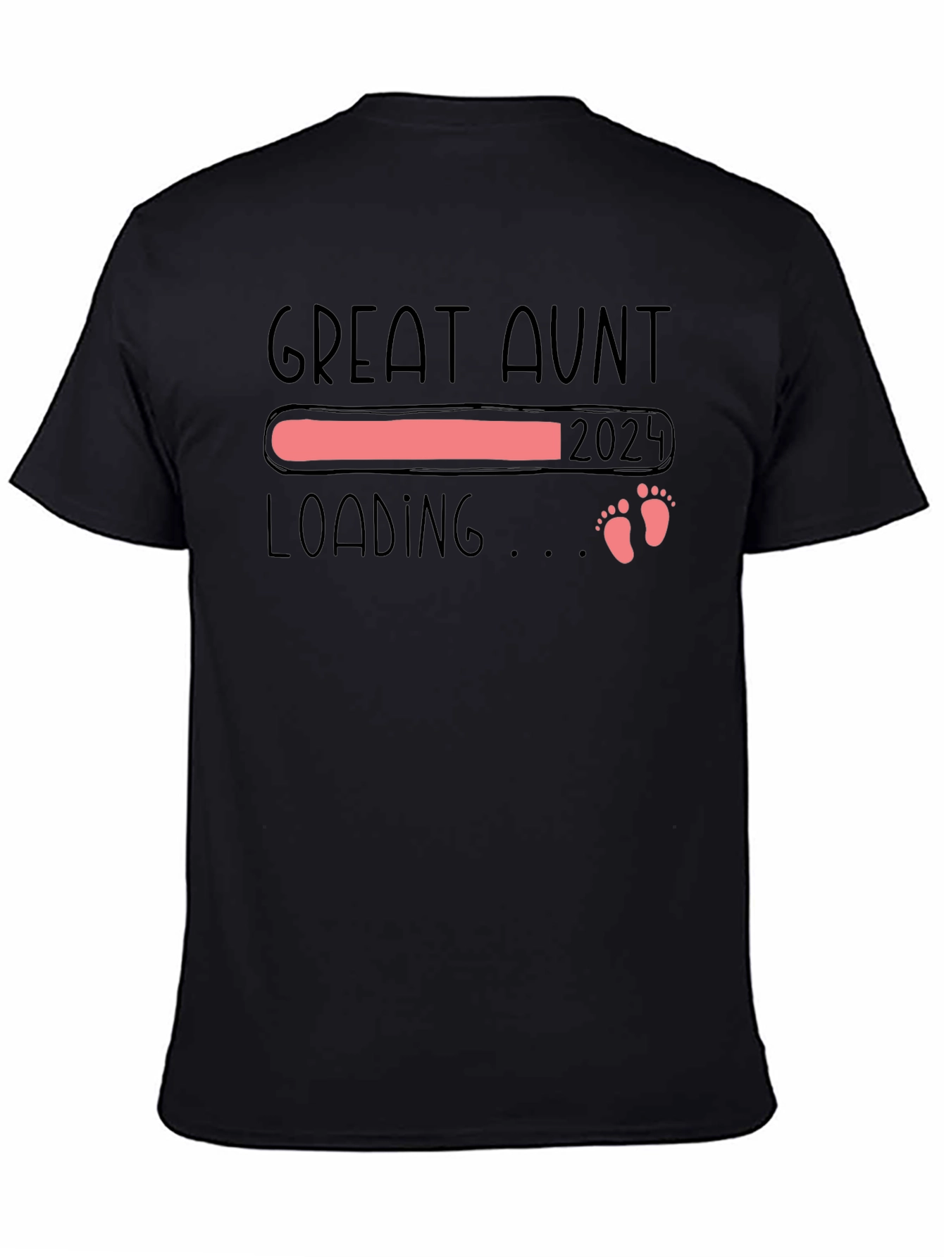 Great Aunt Loading 2024 T-Shirt - Pregnancy Reveal Tee