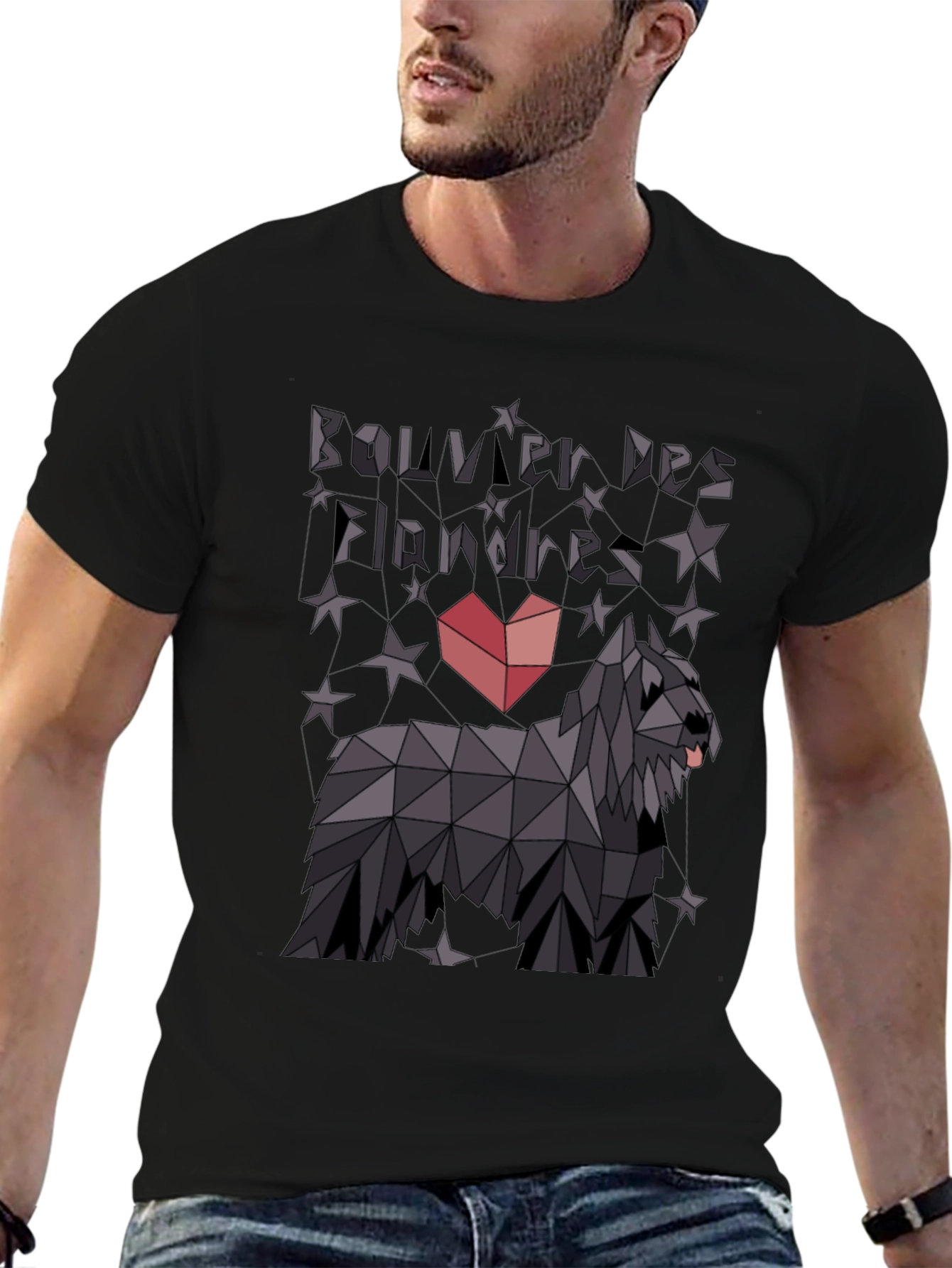 Bouvier Des Flandres Dog Graphic Tee