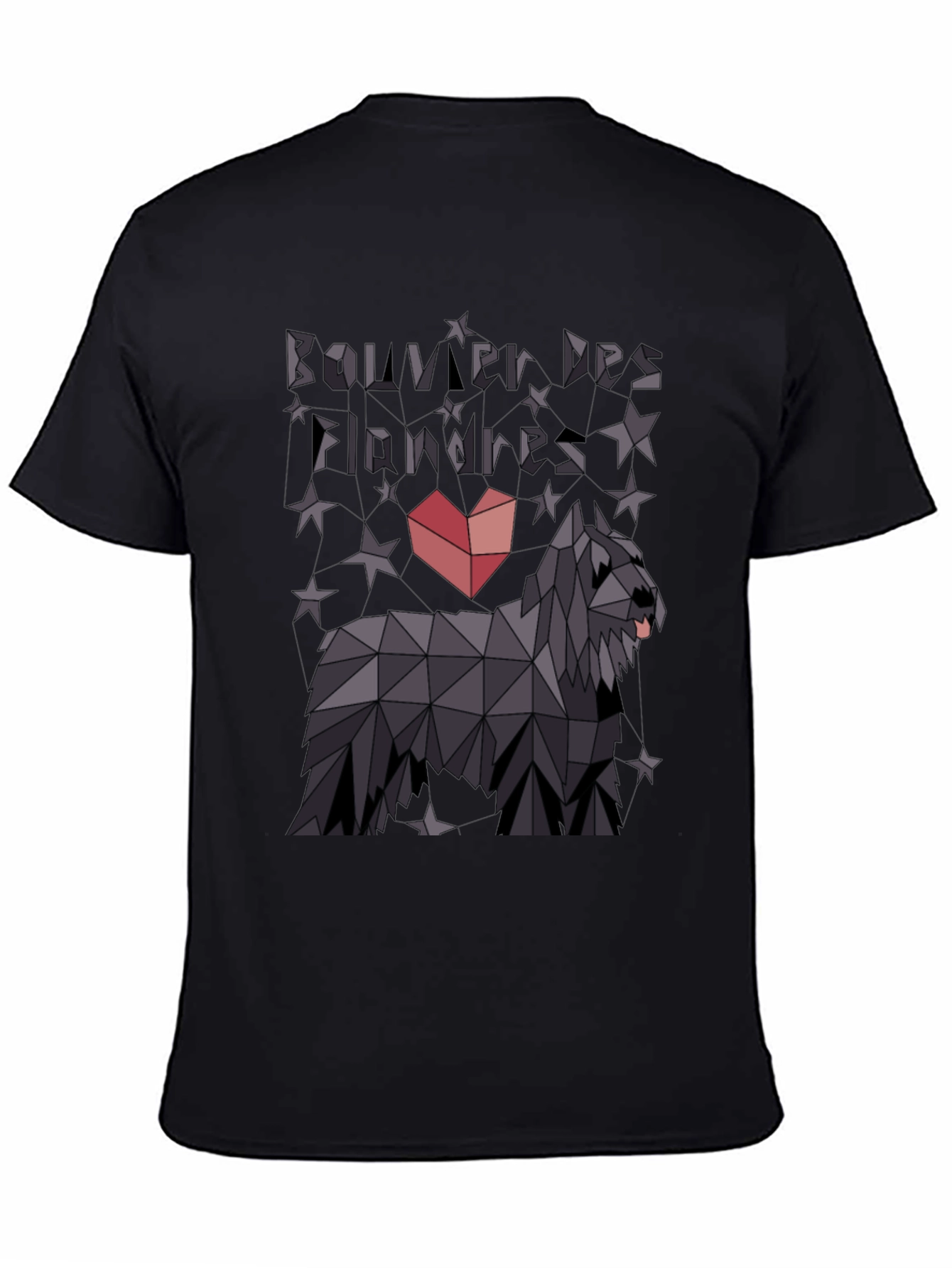 Bouvier Des Flandres Dog Graphic Tee