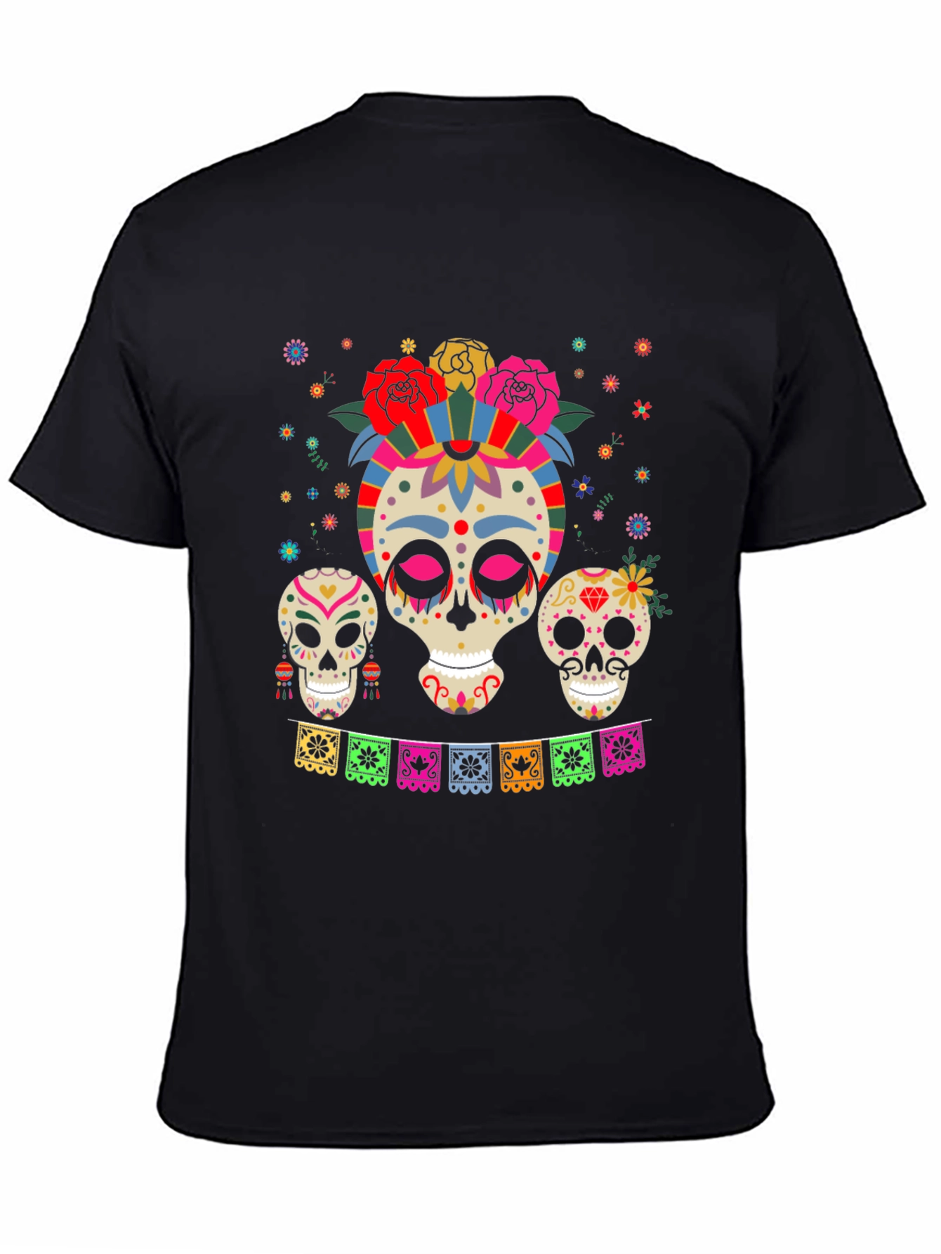 Day of the Dead Skull T-Shirt