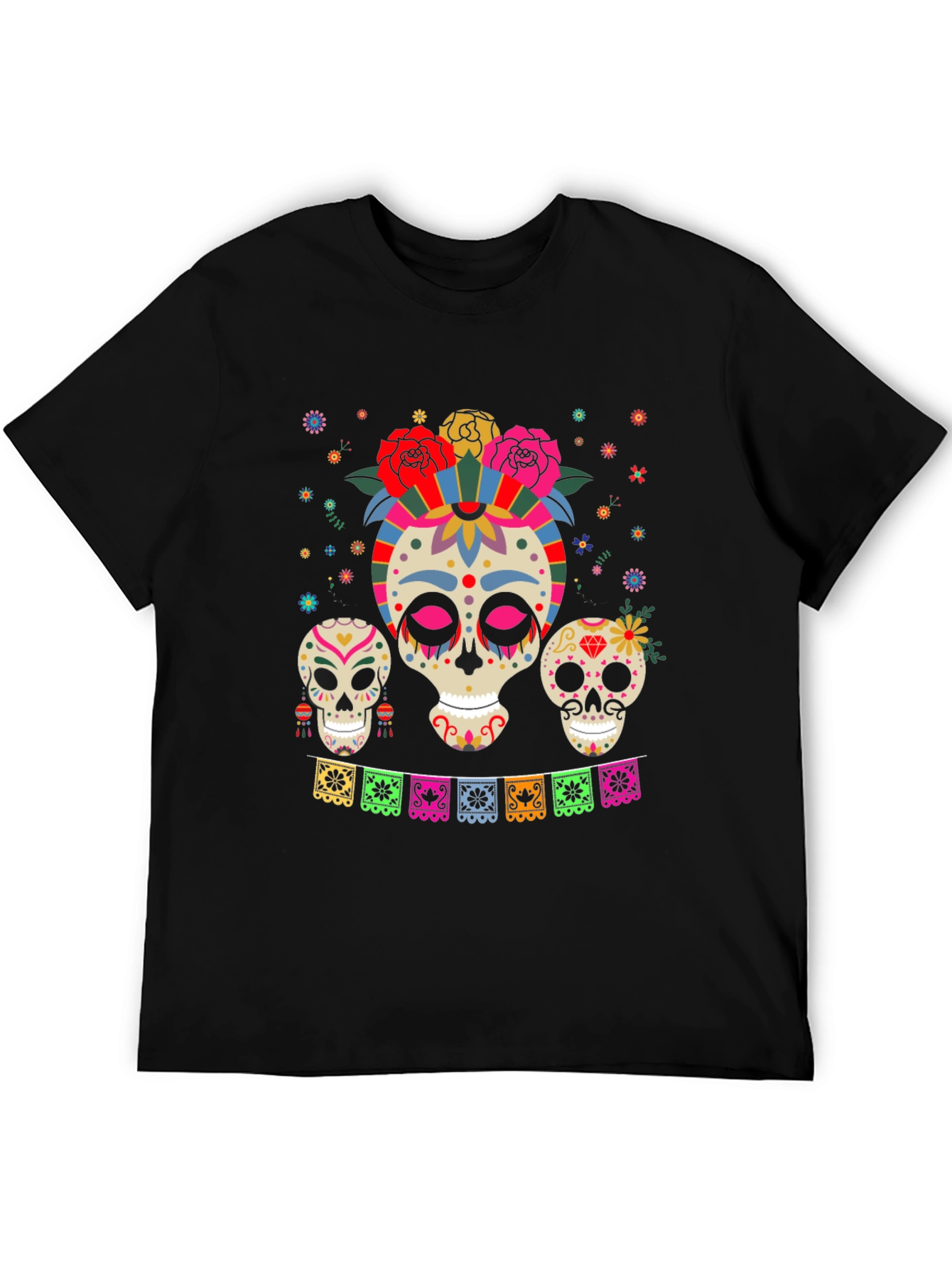 Day of the Dead Skull T-Shirt