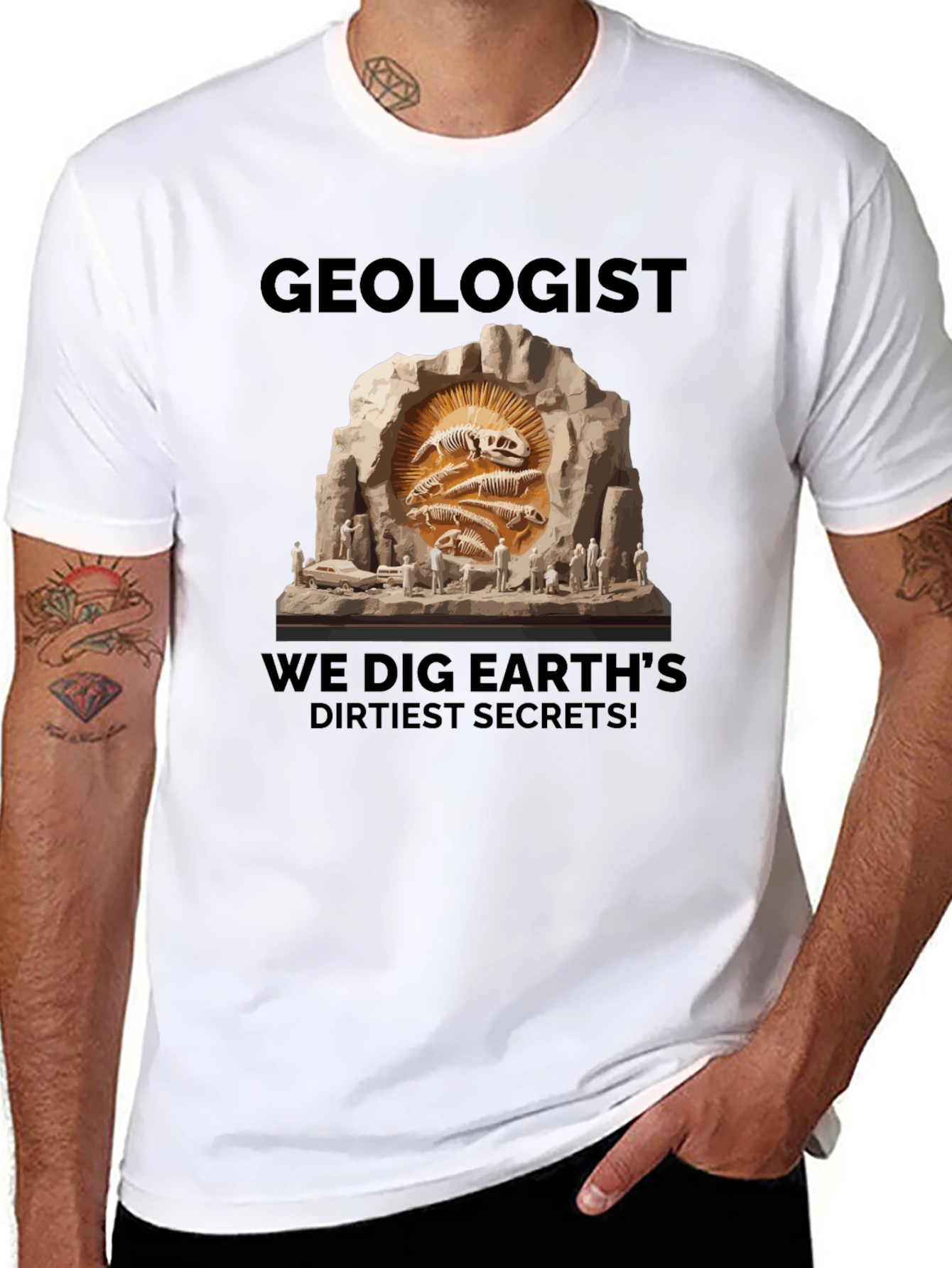 Geologist Dig Earths Dirtiest Secrets T-Shirt