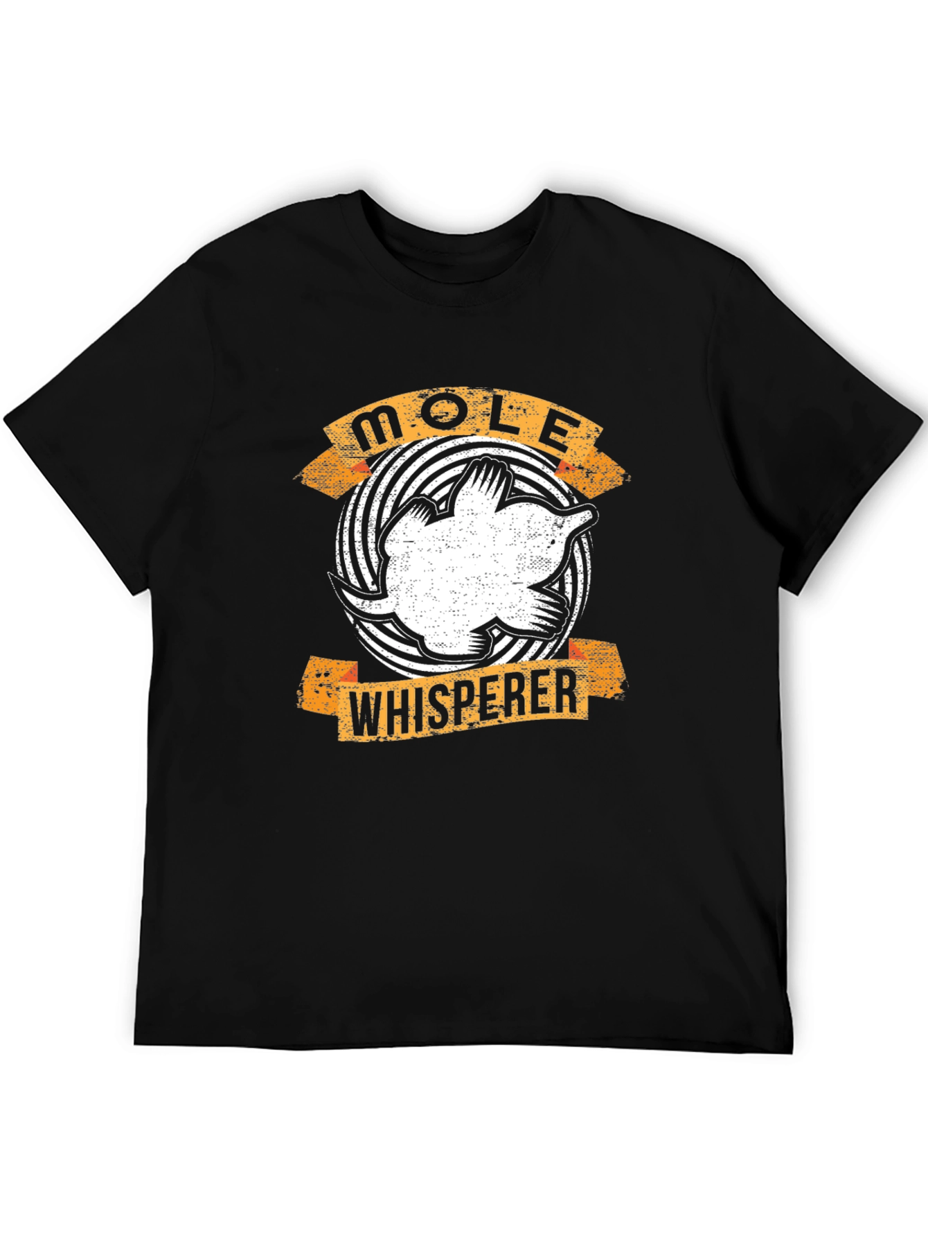 Mole Whisperer Graphic T-Shirt - Black