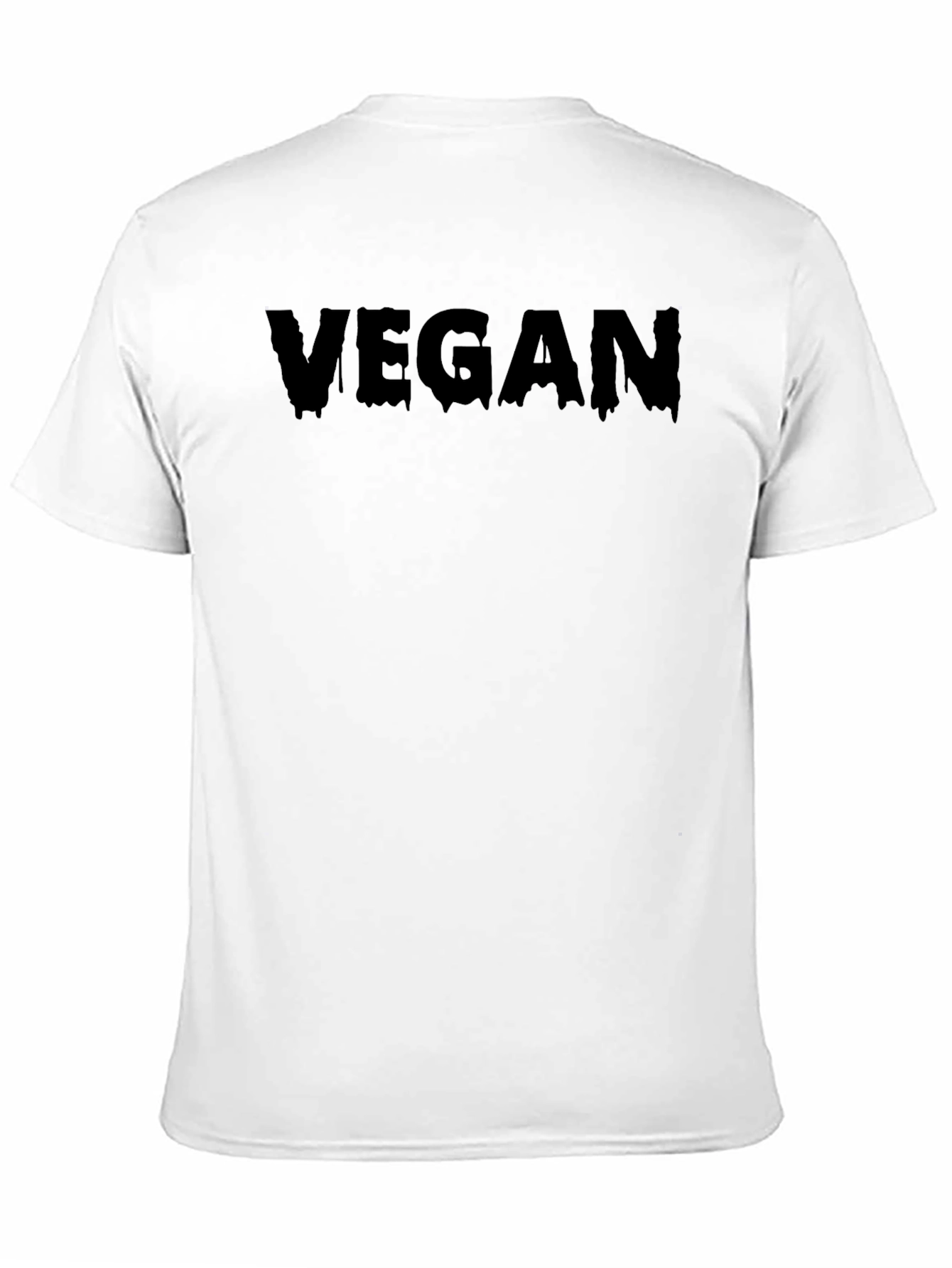 Vegan Graphic Tee - Black Unisex T-Shirt