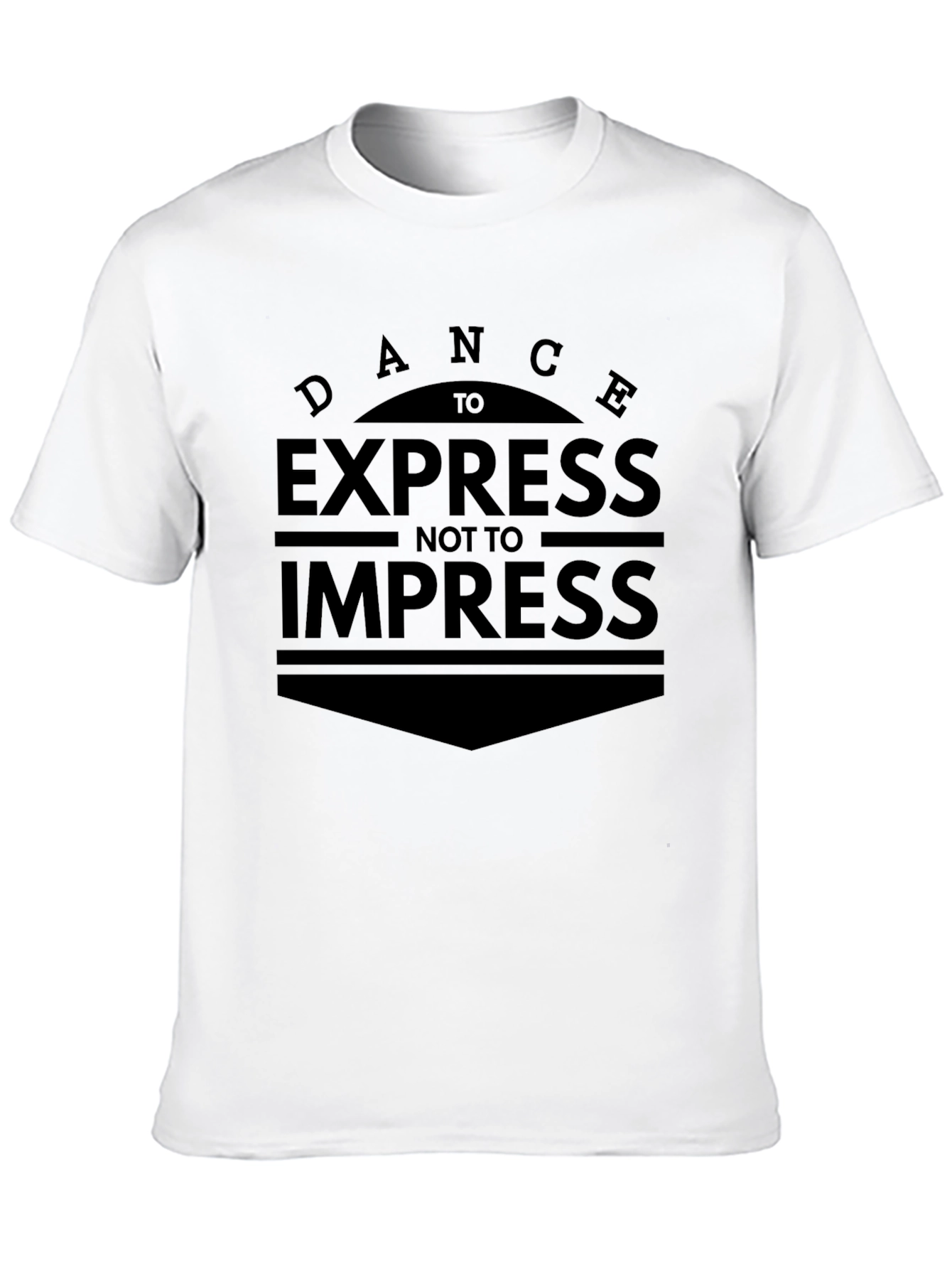Dance to Express T-Shirt - Black Graphic Tee