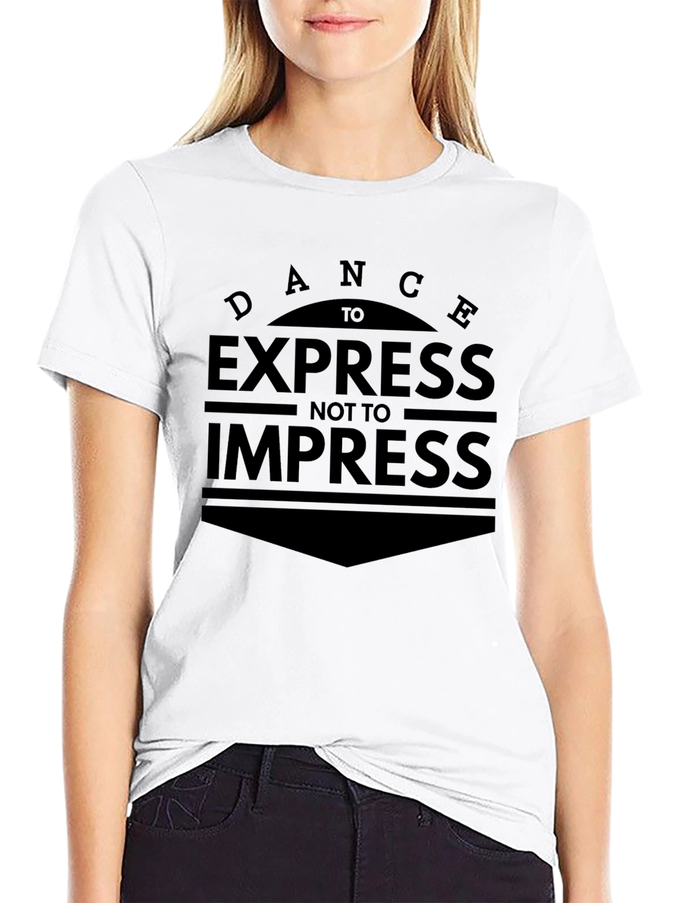Dance to Express T-Shirt - Black Graphic Tee