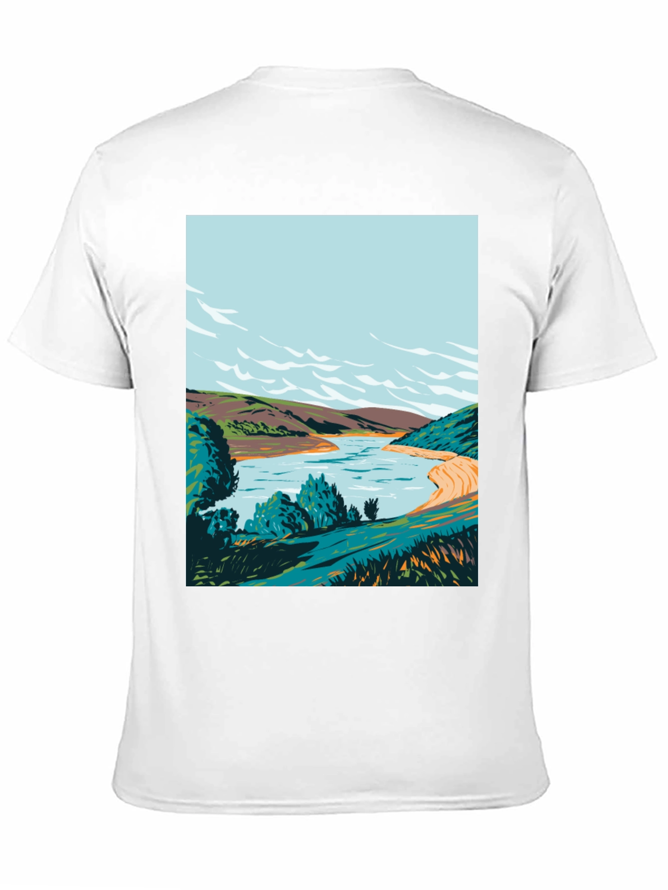 Nature Landscape Graphic Tee