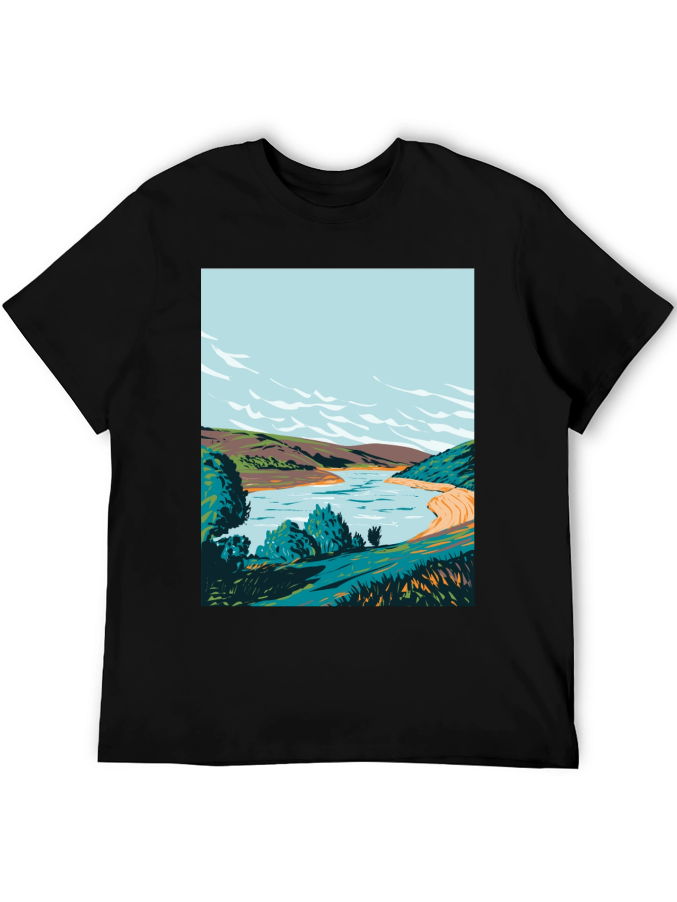 Nature Landscape Graphic Tee