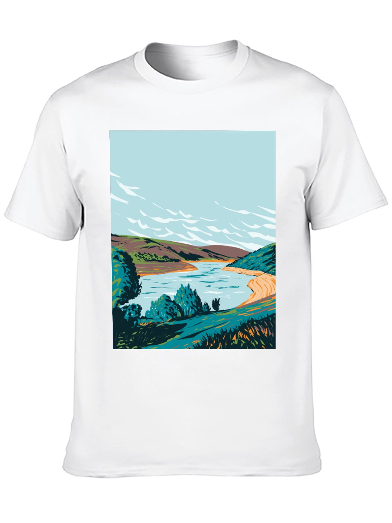Nature Landscape Graphic Tee