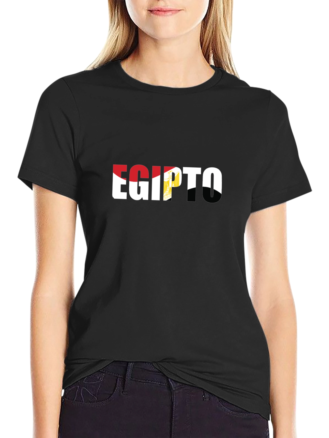 Egipto Graphic Tee - Black