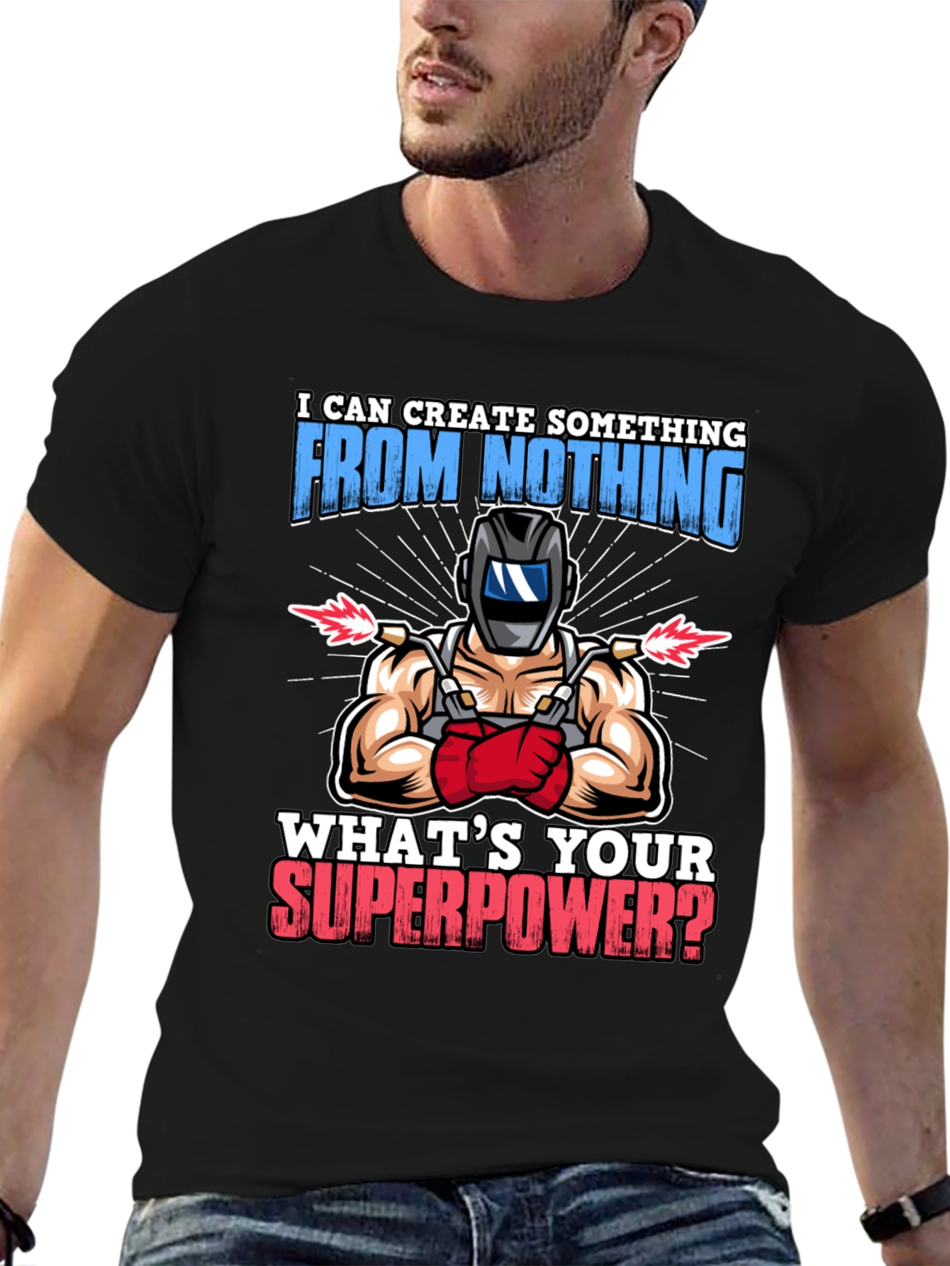Welder Superpower Graphic Tee