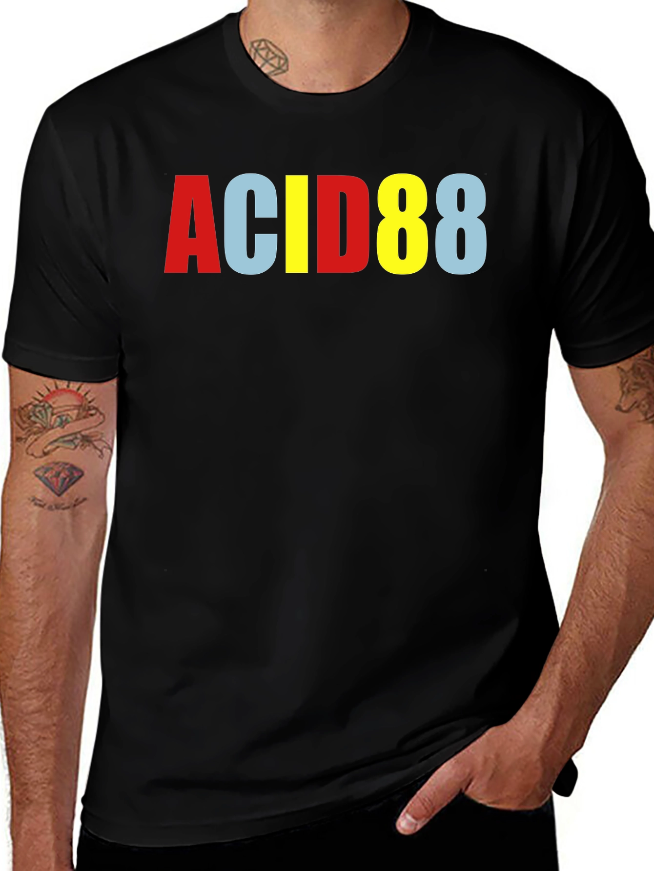 ACID88 Graphic T-Shirt - Retro Style