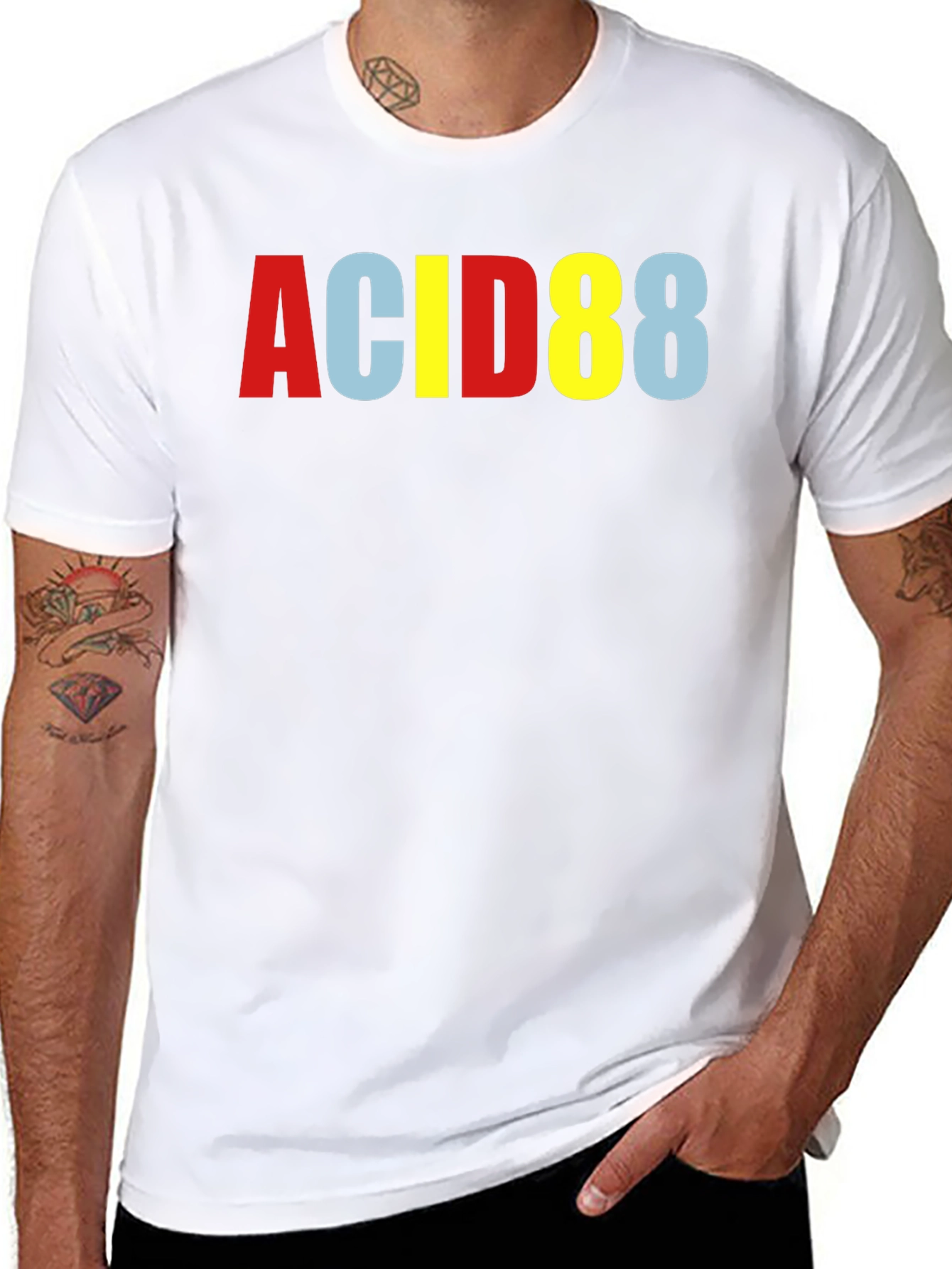 ACID88 Graphic T-Shirt - Retro Style
