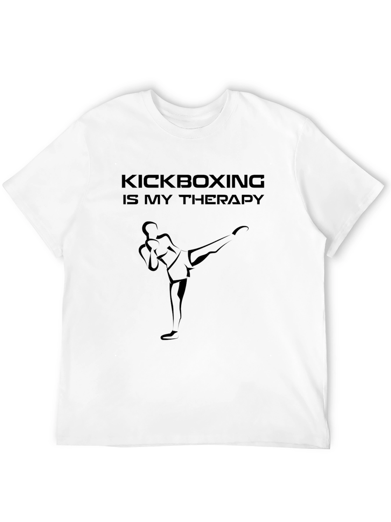 Kickboxing Therapy T-Shirt - Martial Arts Graphic Tee