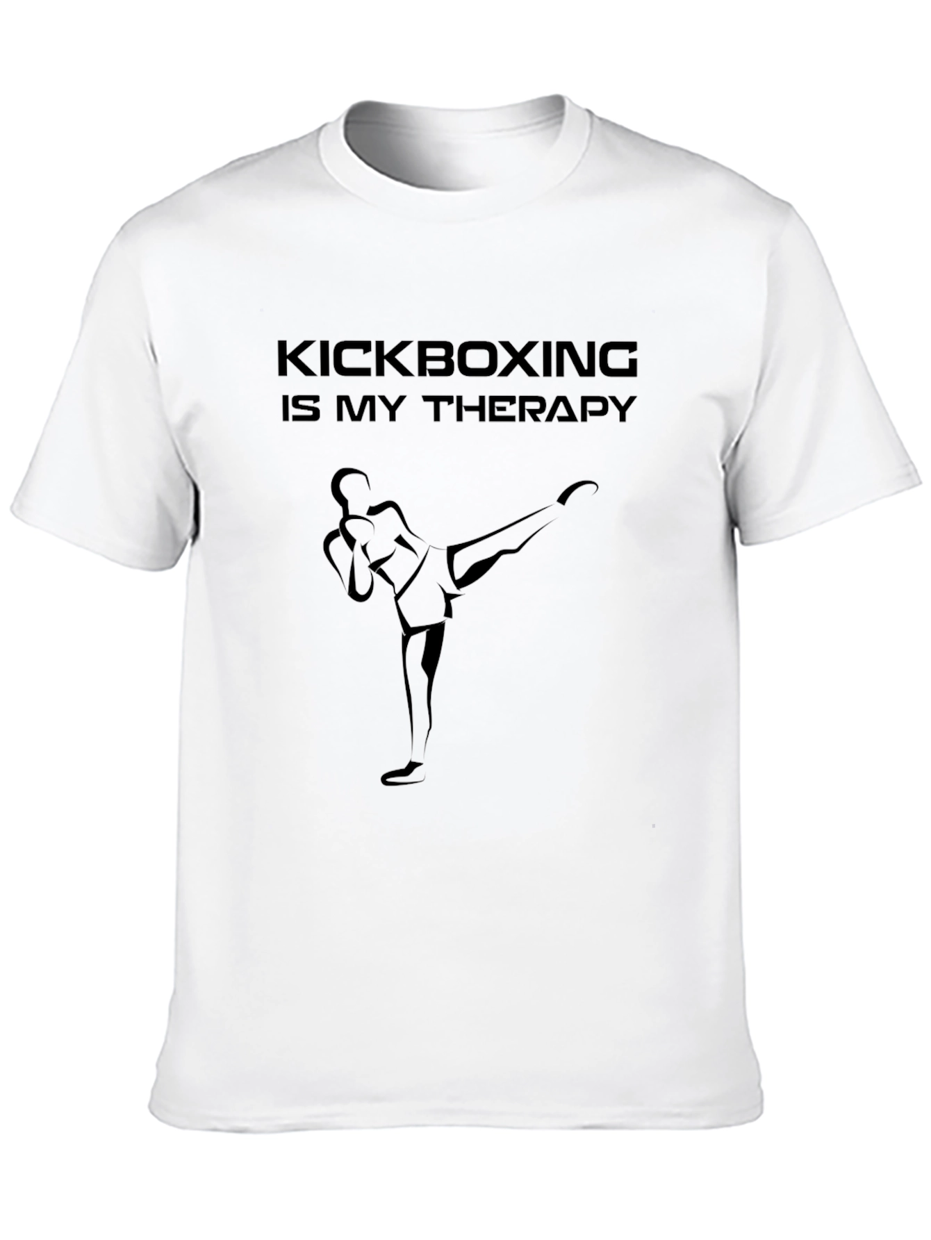 Kickboxing Therapy T-Shirt - Martial Arts Graphic Tee