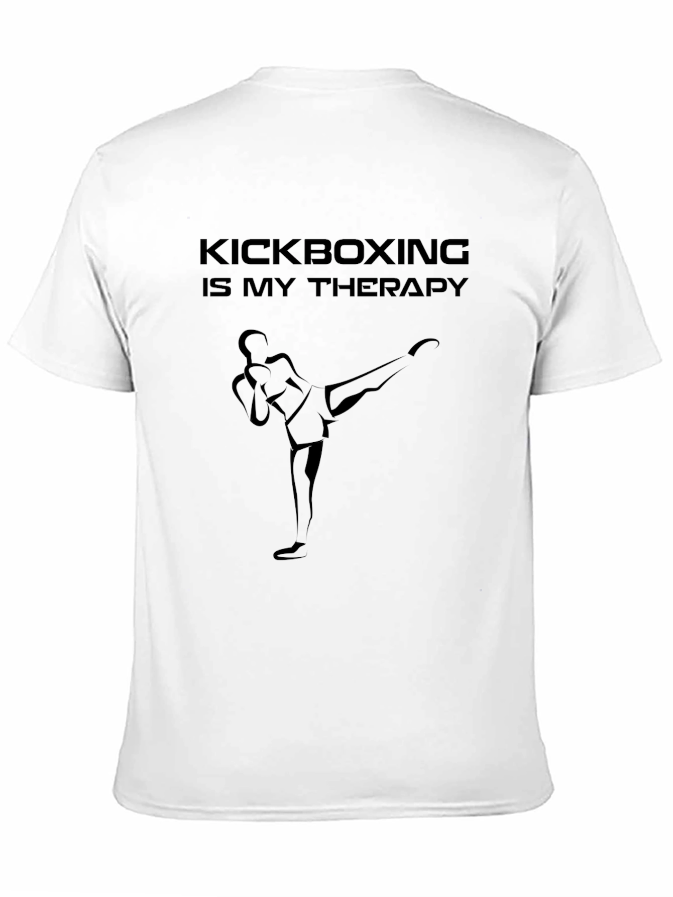 Kickboxing Therapy T-Shirt - Martial Arts Graphic Tee