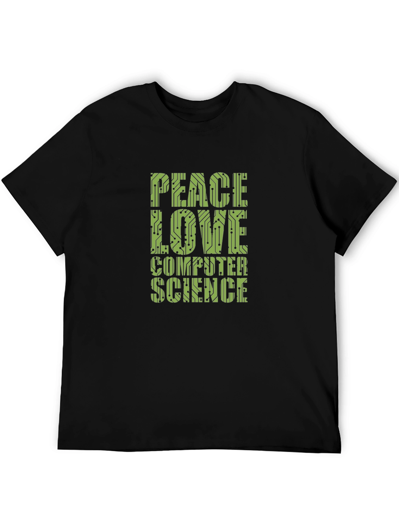 Peace Love Computer Science Graphic Tee